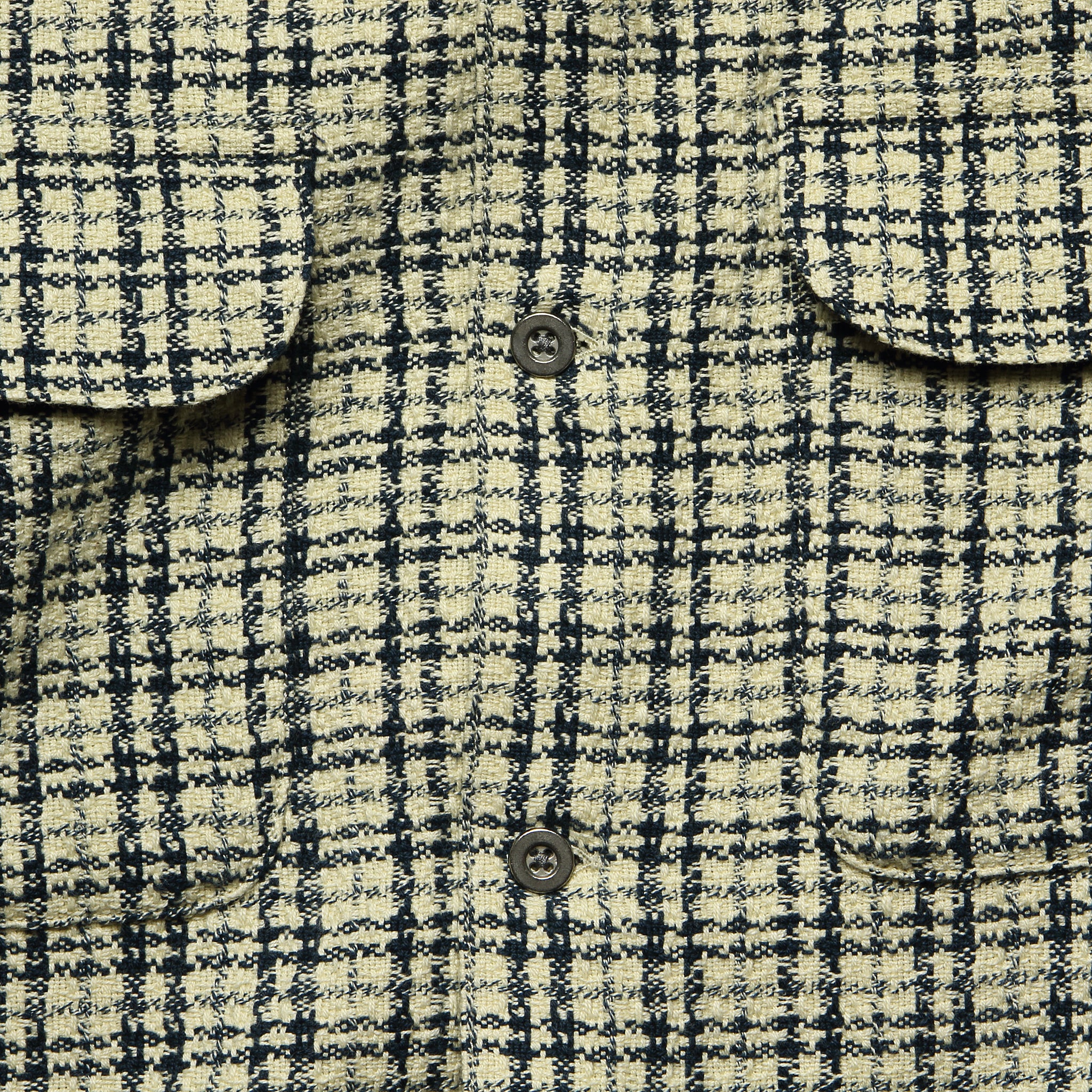 Check Workshirt - Snow - Image 3