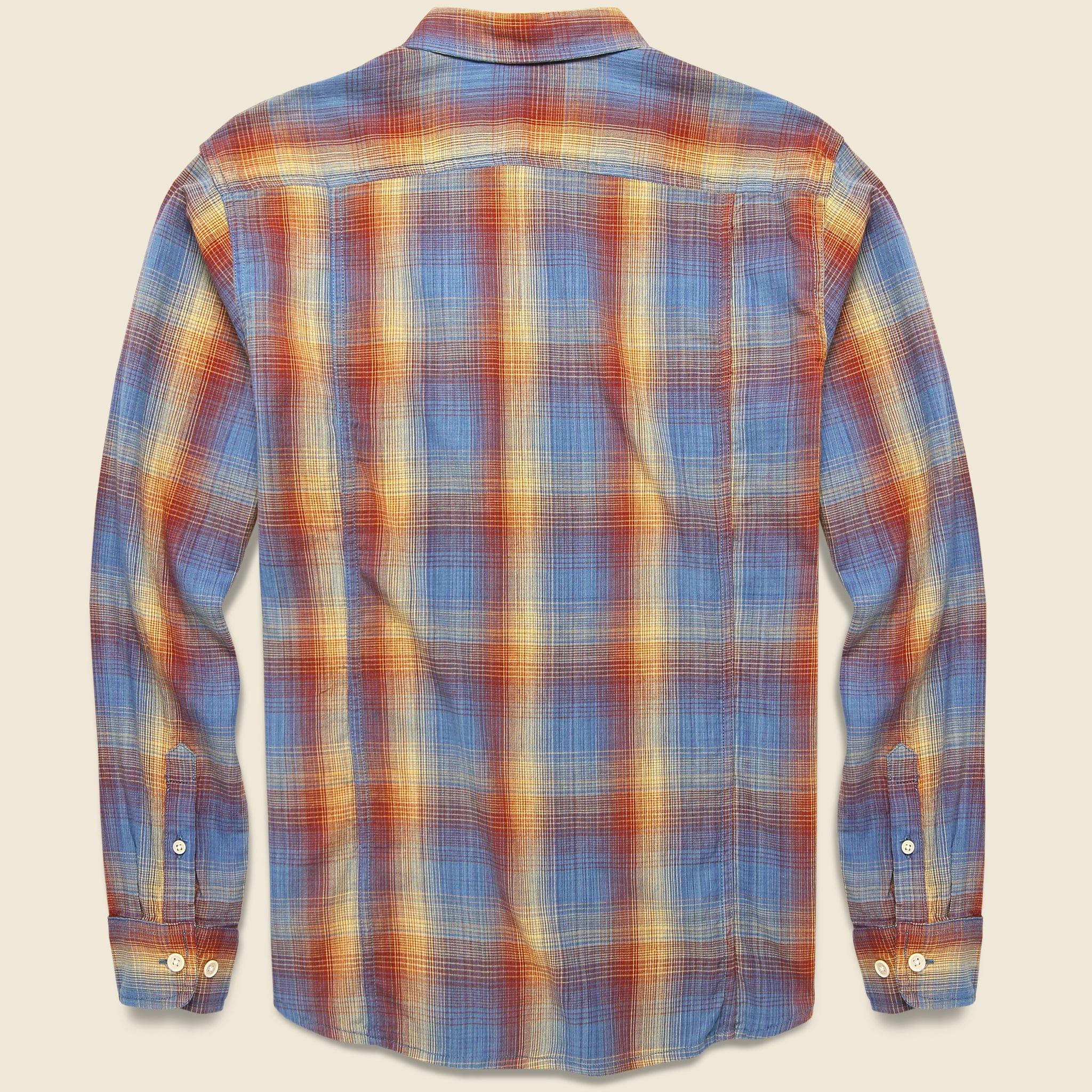 Shadow Check Shirt - Space Dye - Image 2