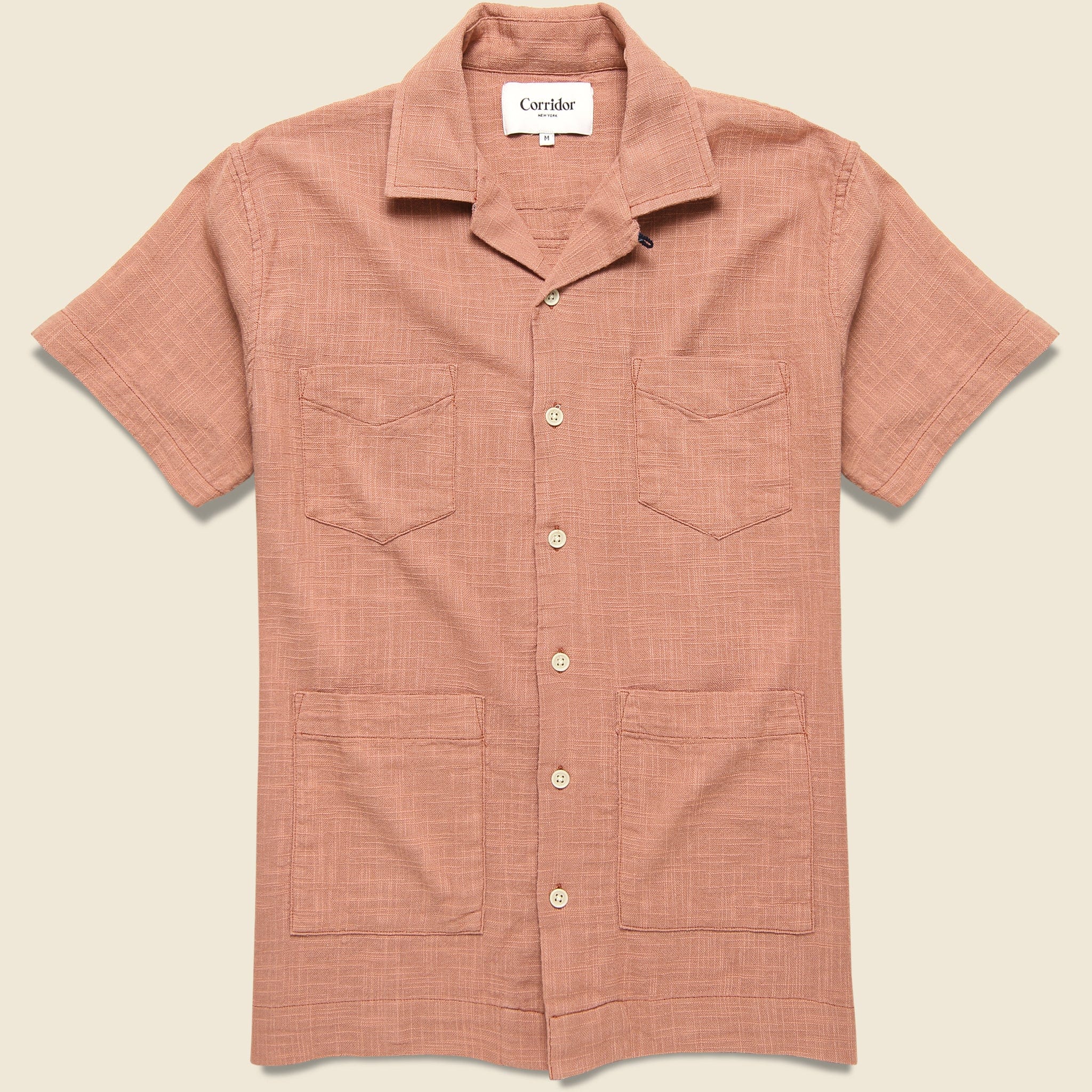 Super Slub Shirt - Dusty Rose