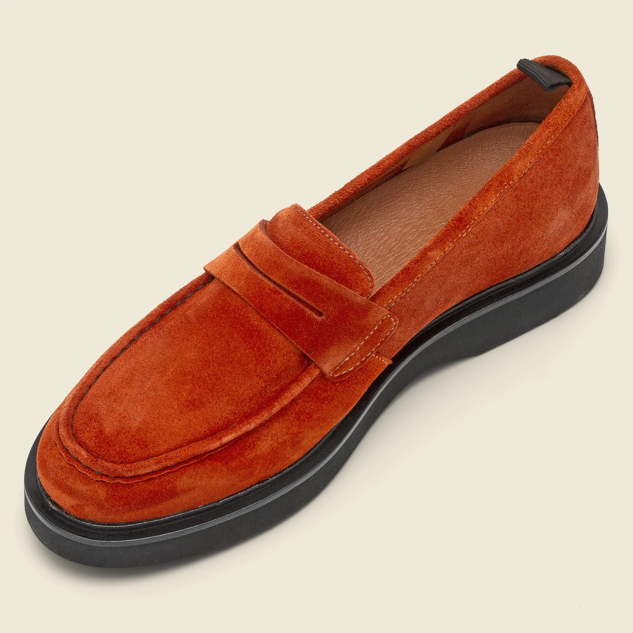 Cosmos Leather Loafer - Rust - Image 4