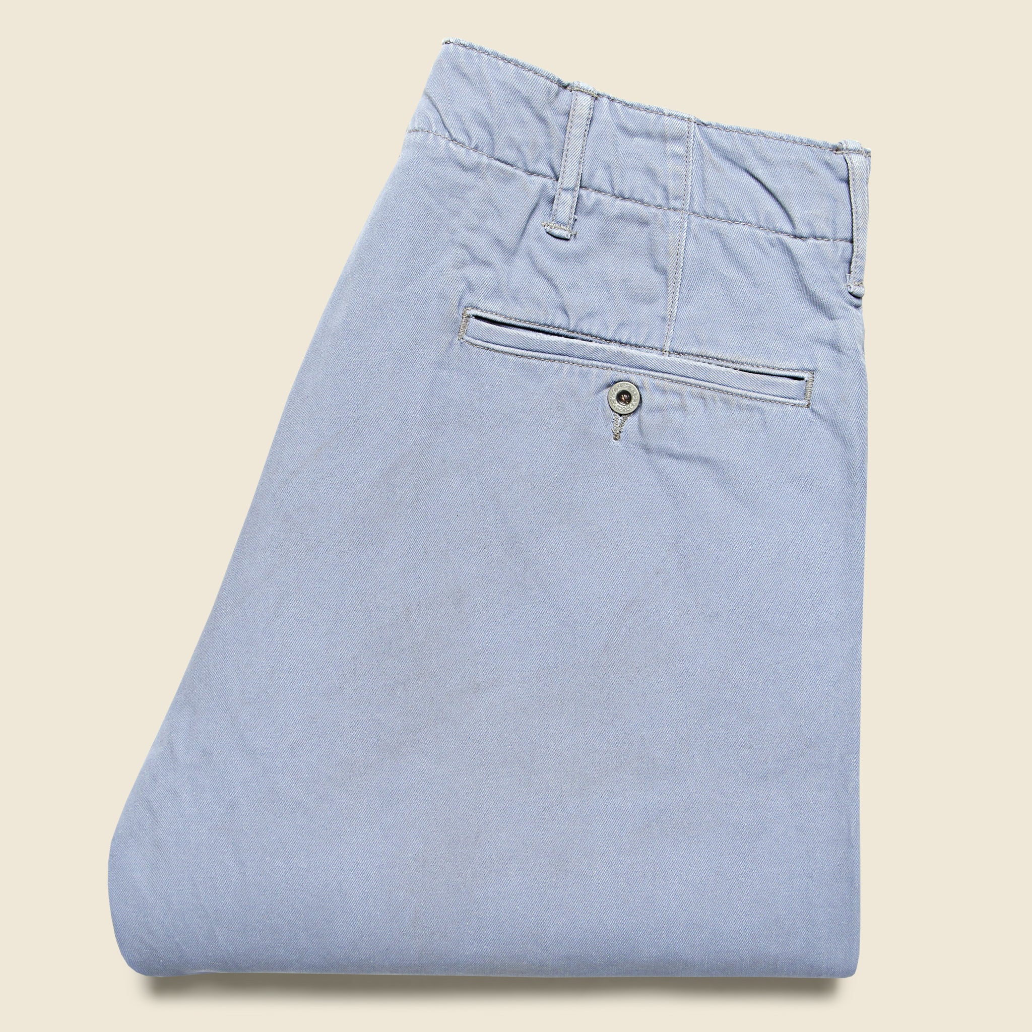 Cotton Field Chino - Steel Blue - Image 3