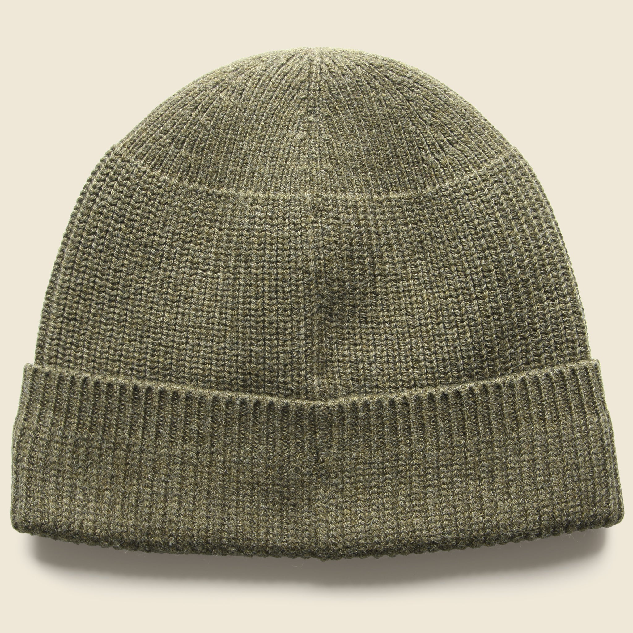 Cotton Watch Cap - Olive Drab - Image 2