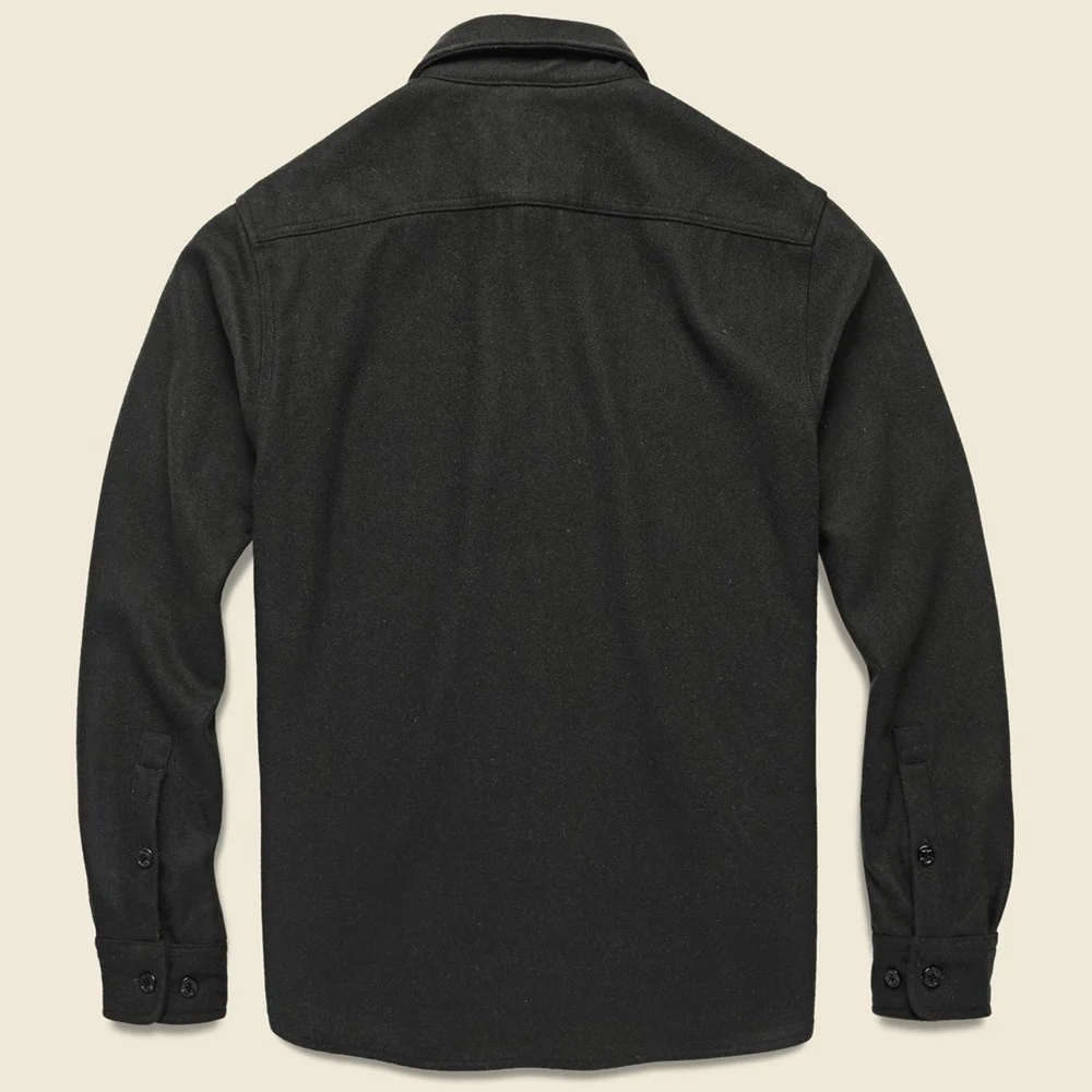 CPO Wool Shirt - Black - Image 2