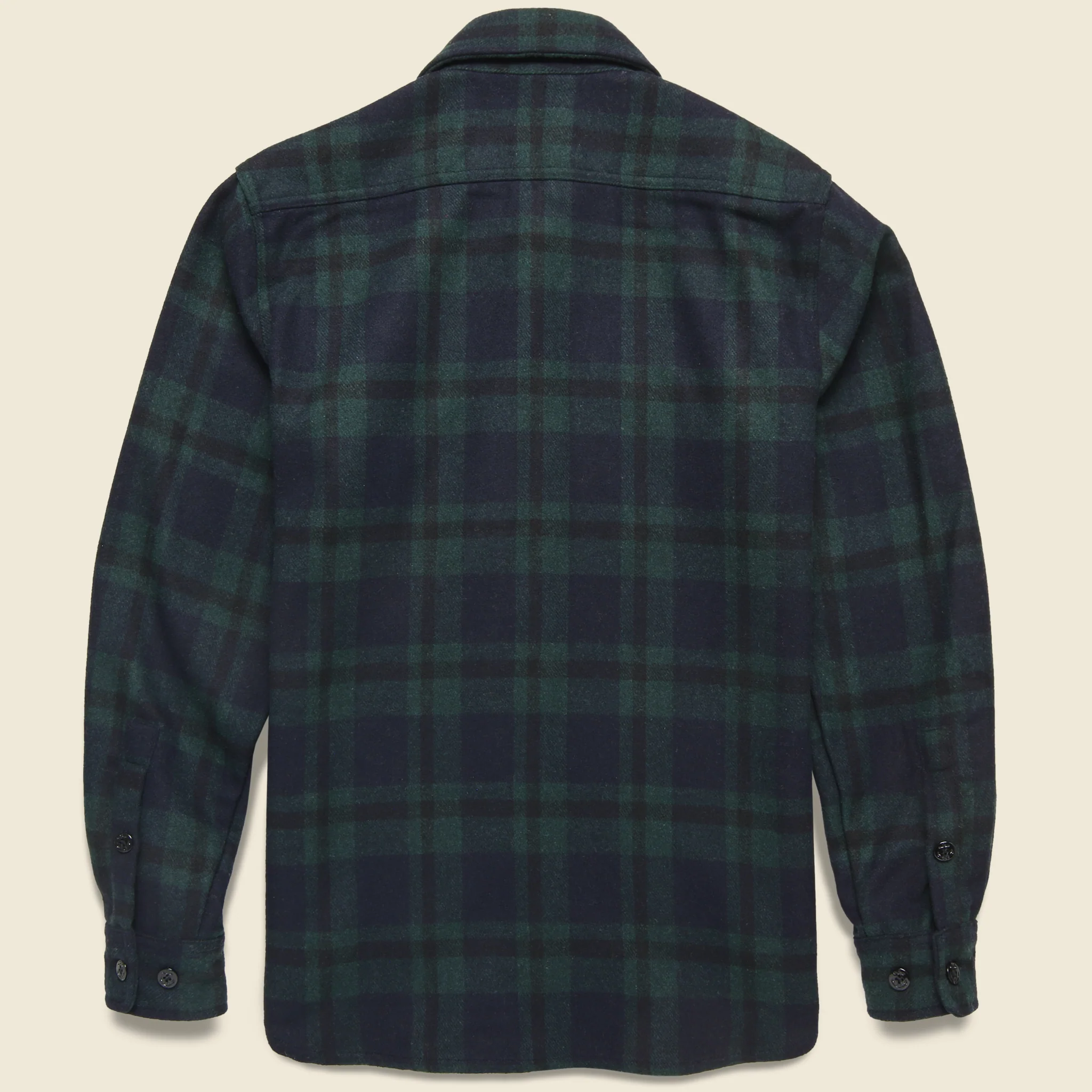CPO Wool Shirt - Blackwatch Plaid - Image 2
