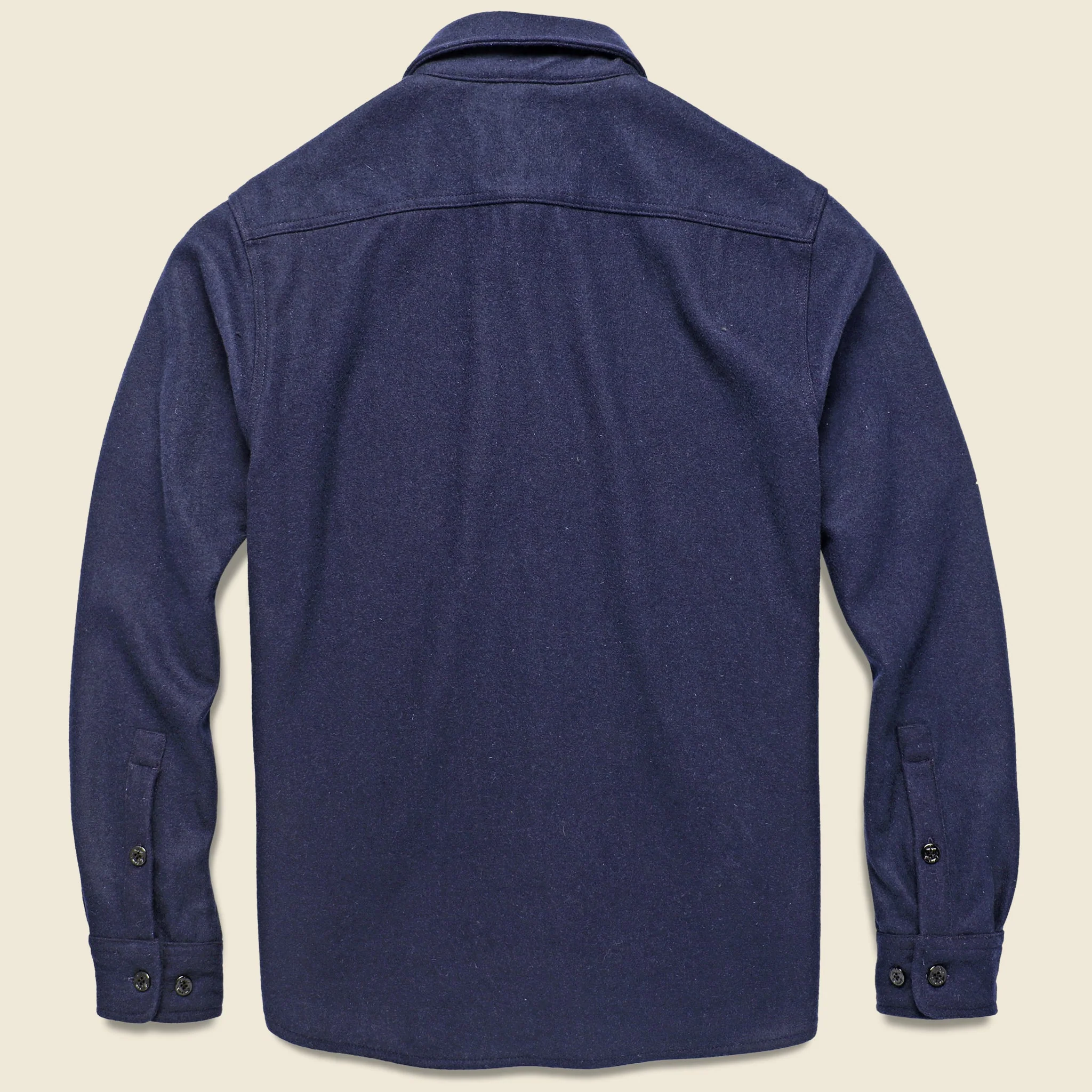 CPO Wool Shirt - Blue - Image 2