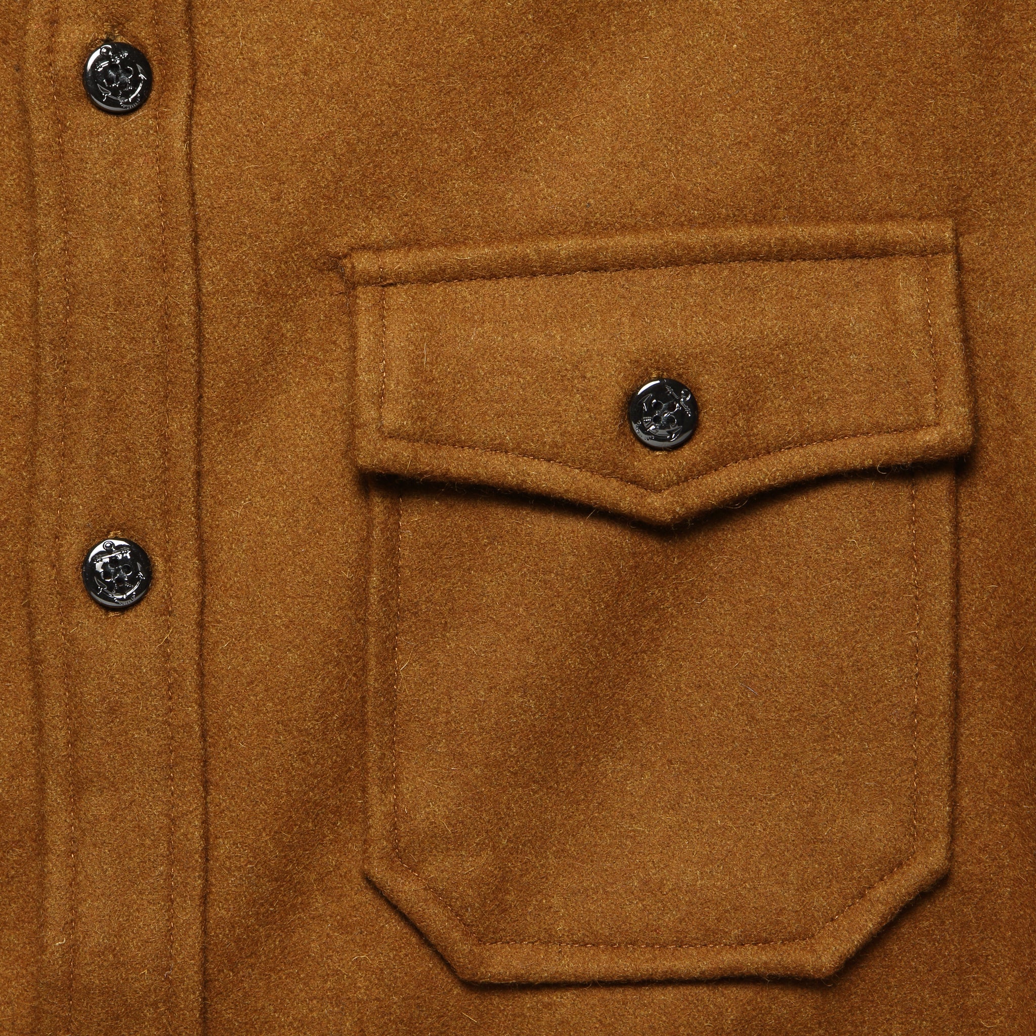 CPO Wool Shirt - Coyote - Image 3