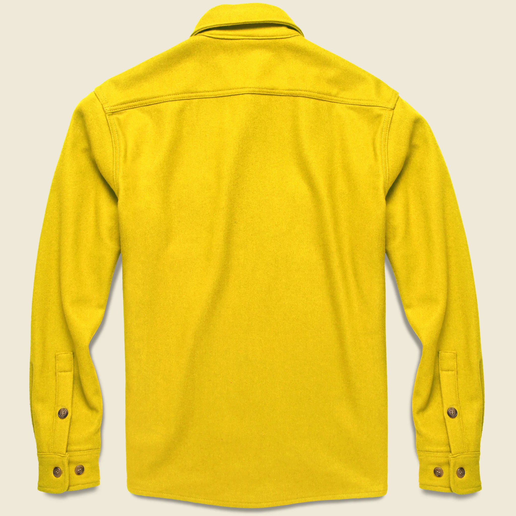 CPO Wool Shirt - Mustard - Image 2