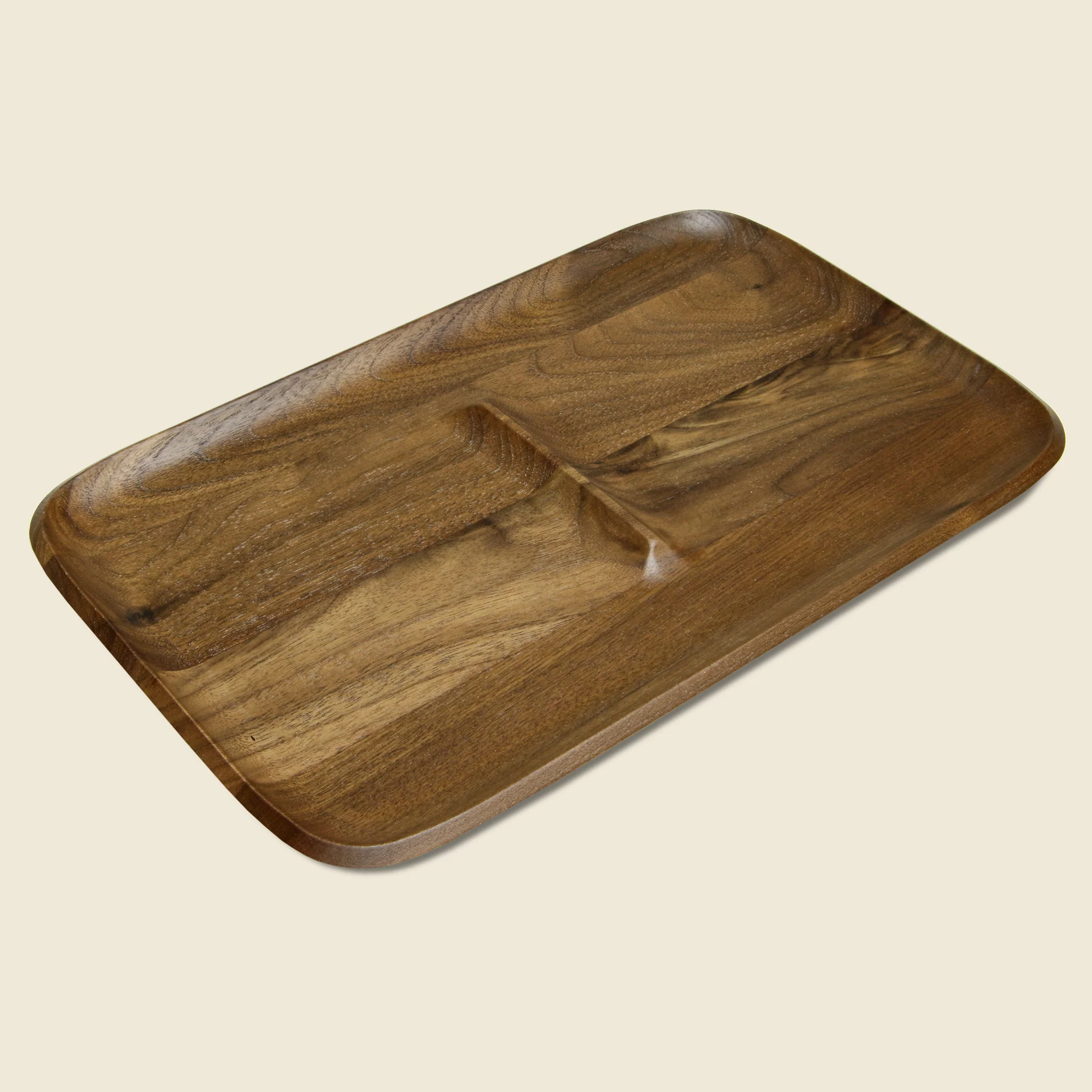 Large Catch Tray - Walnut