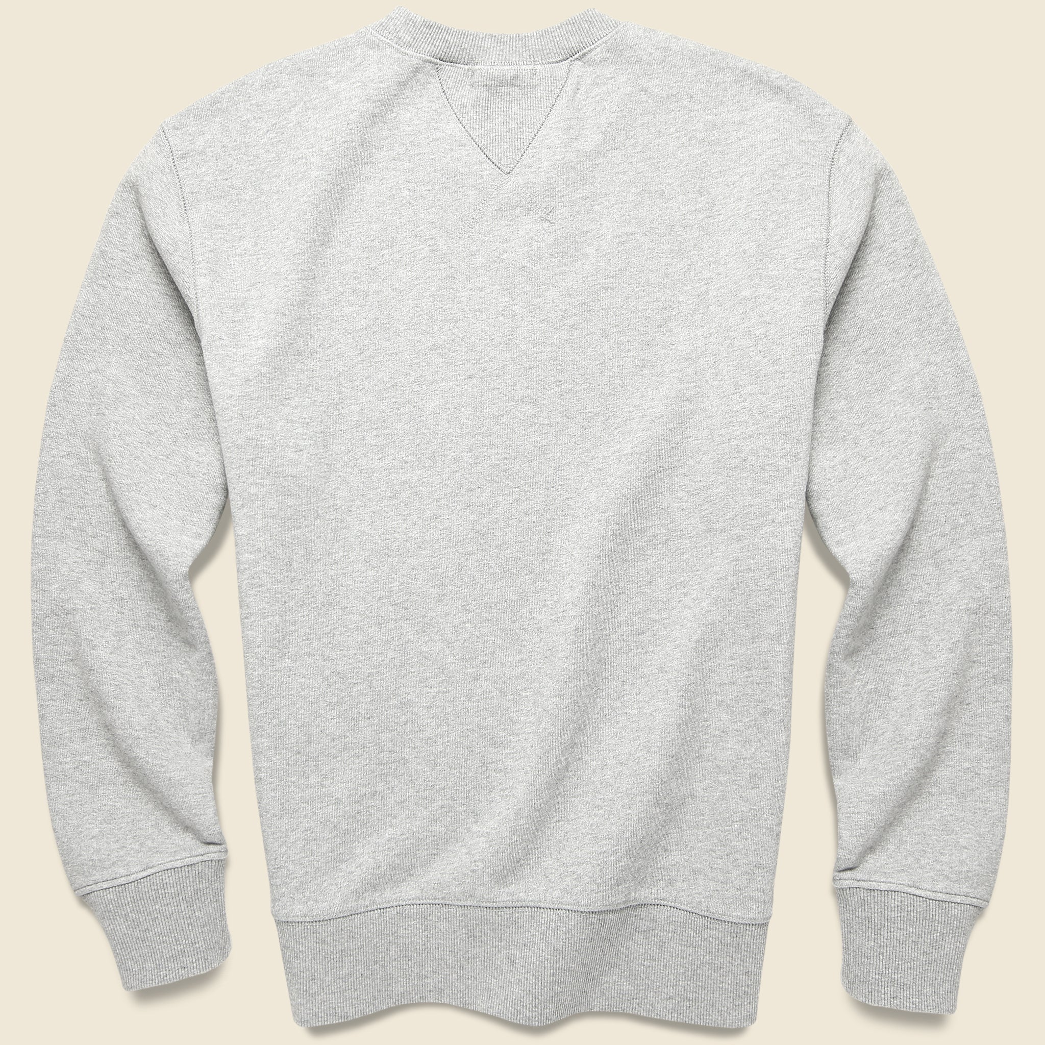 Garment Dyed Crewneck Sweatshirt - Heather Grey - Image 2
