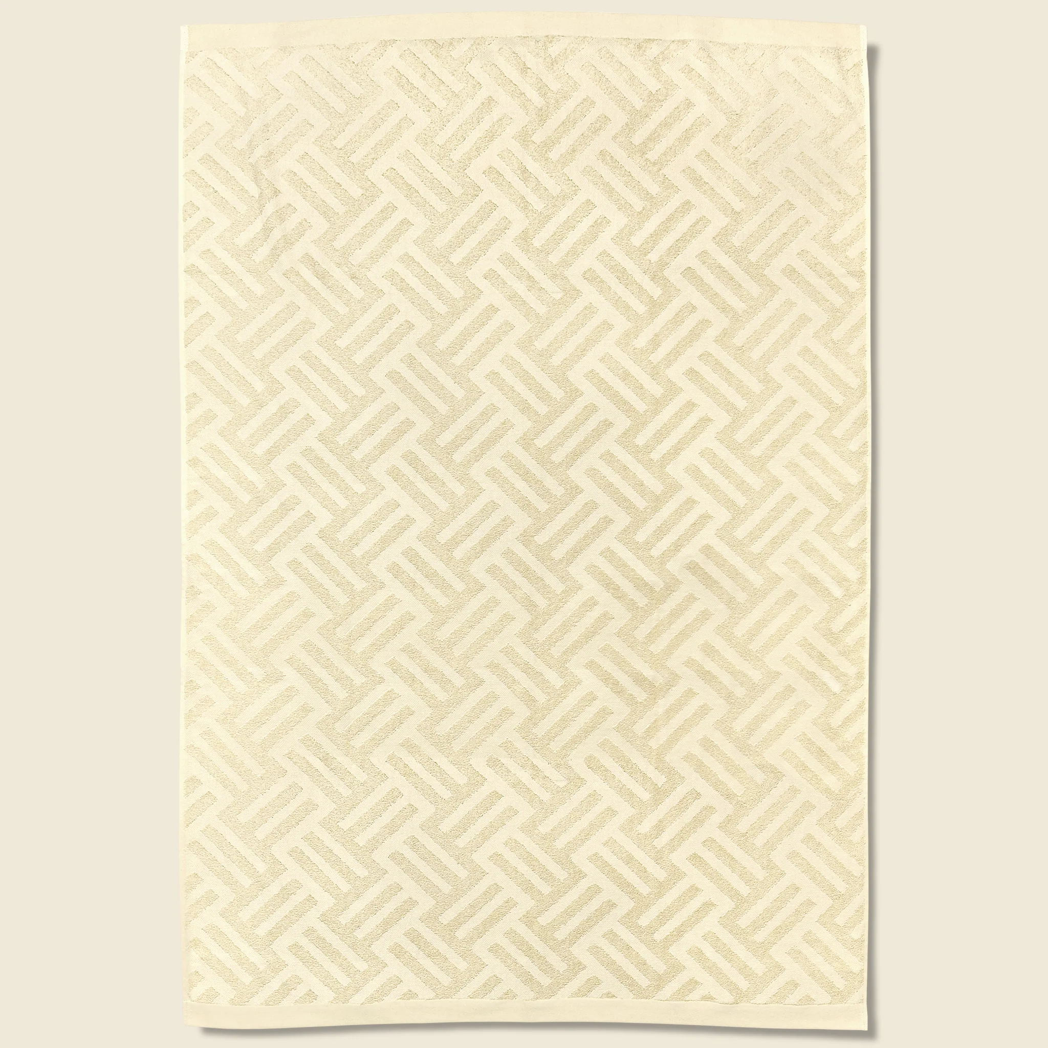 Cross Road Towel - Beige