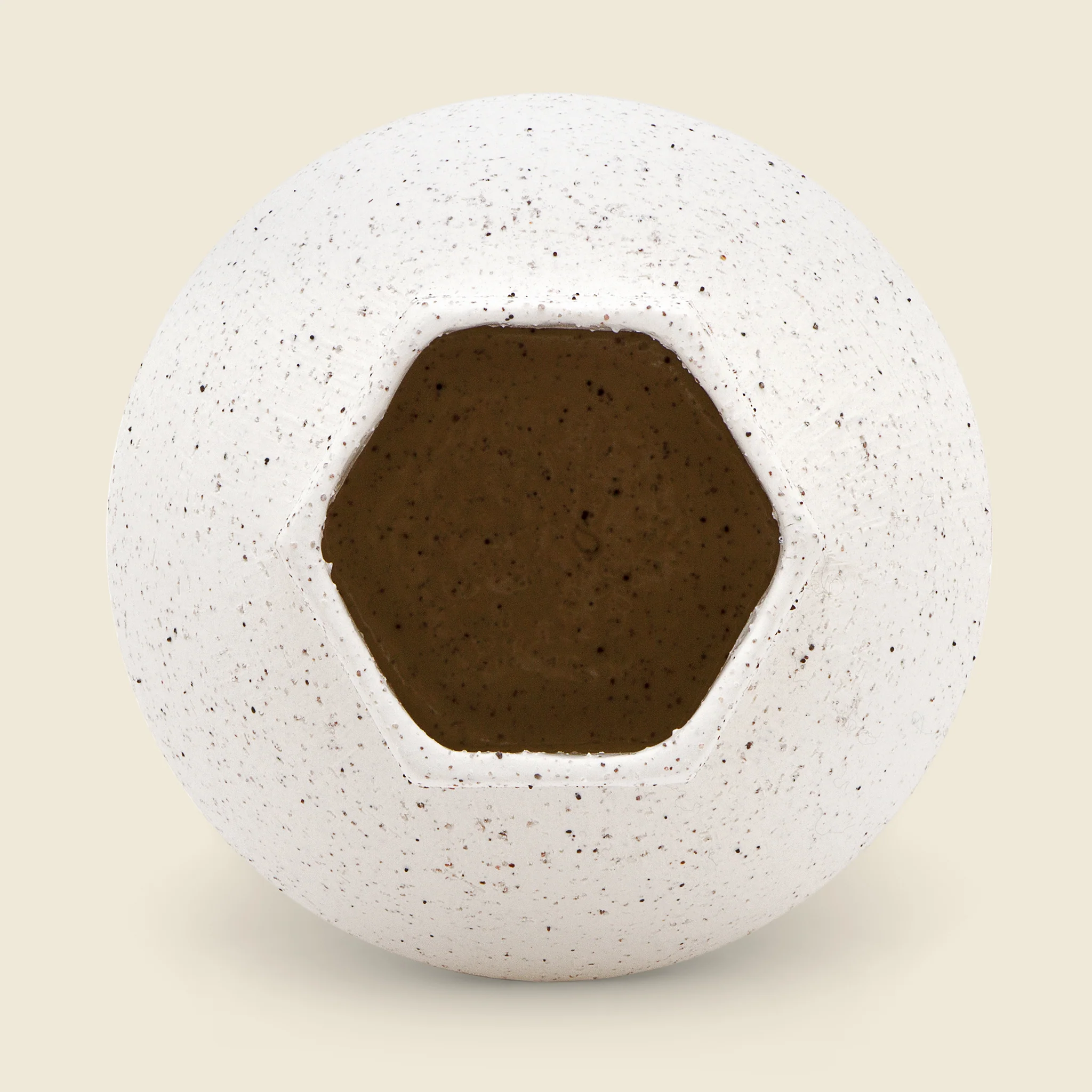 Cruz Hexagon Vase - White - Image 2