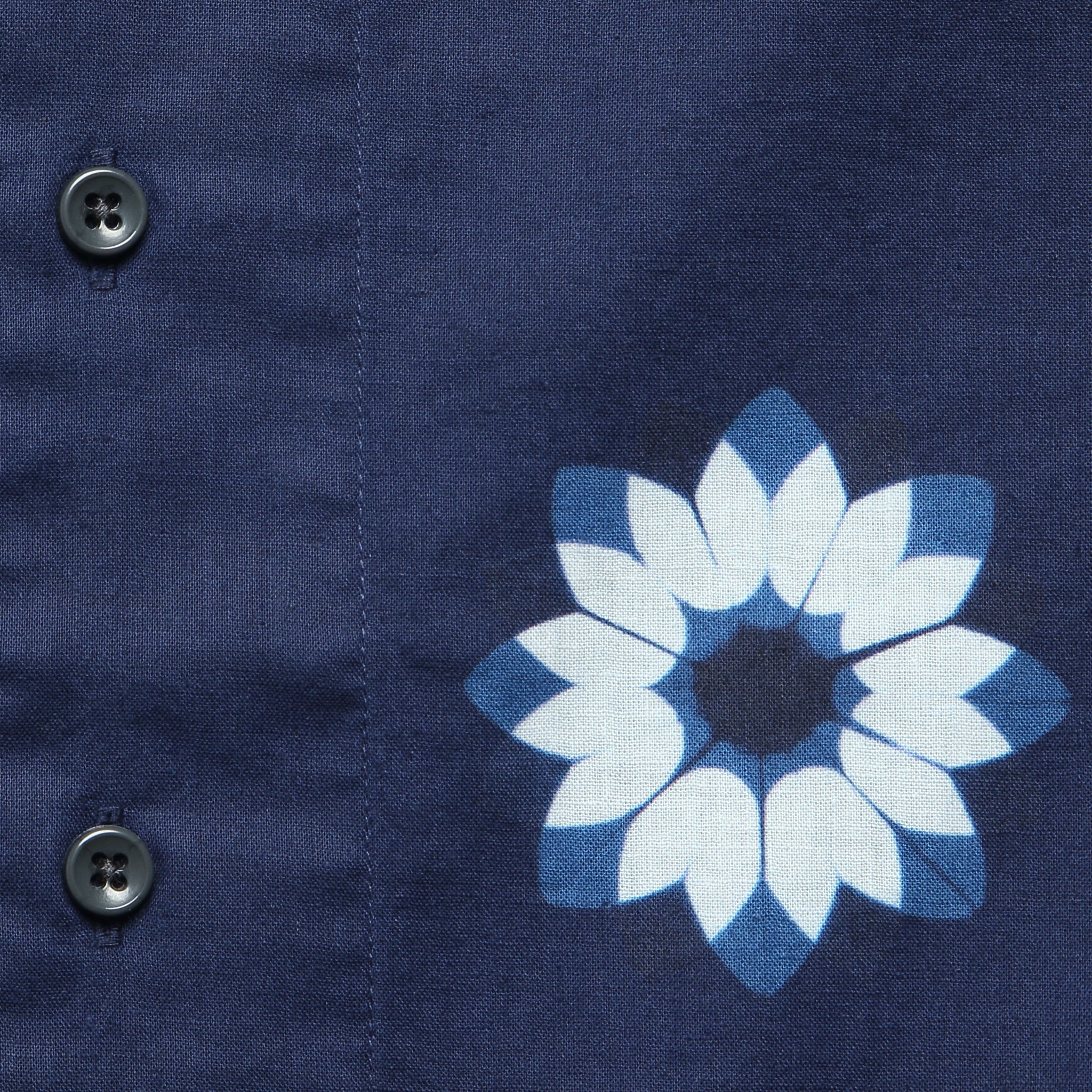 Davis Shirt - Dark Navy Geo - Image 3