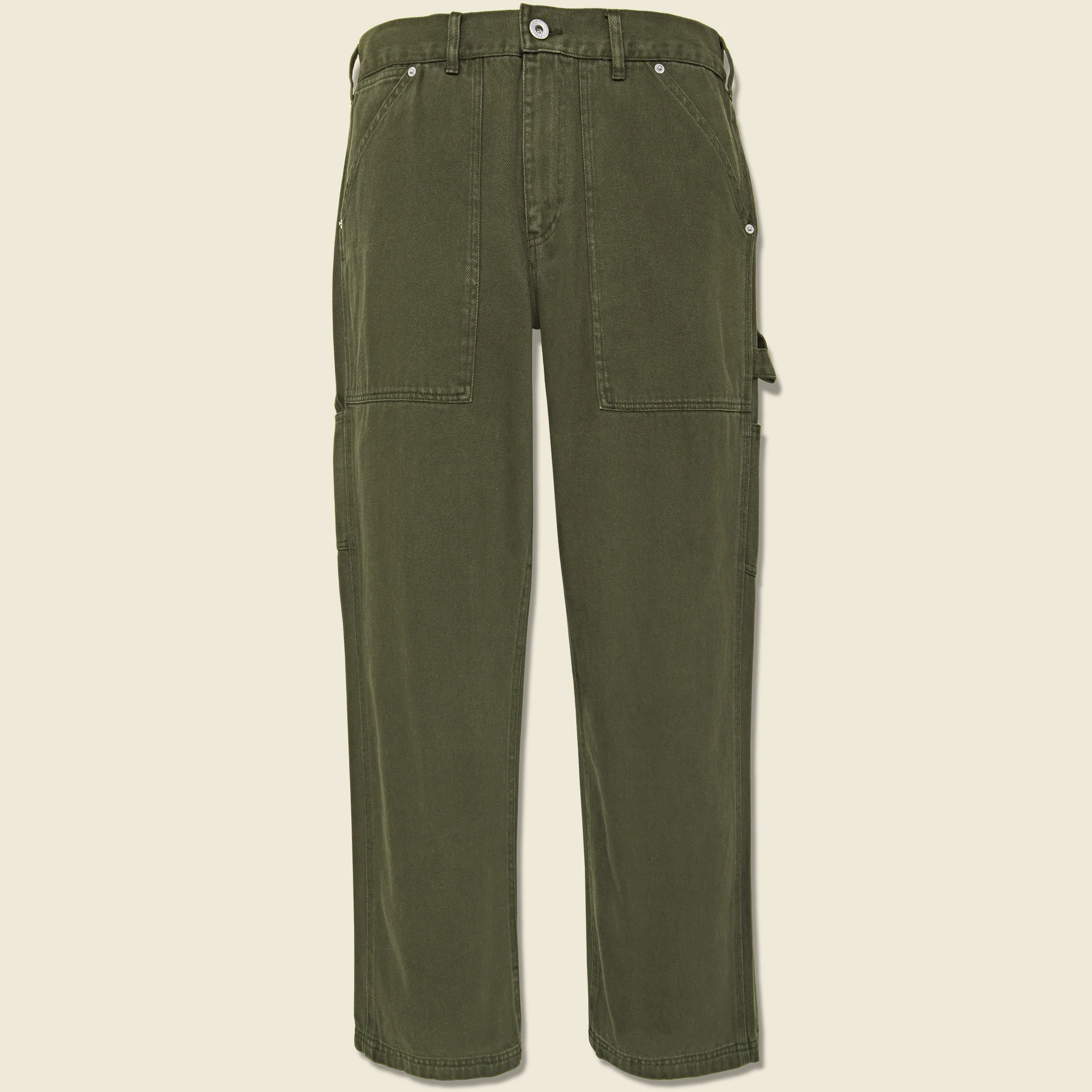 Denim Painter Pant - Military Olive