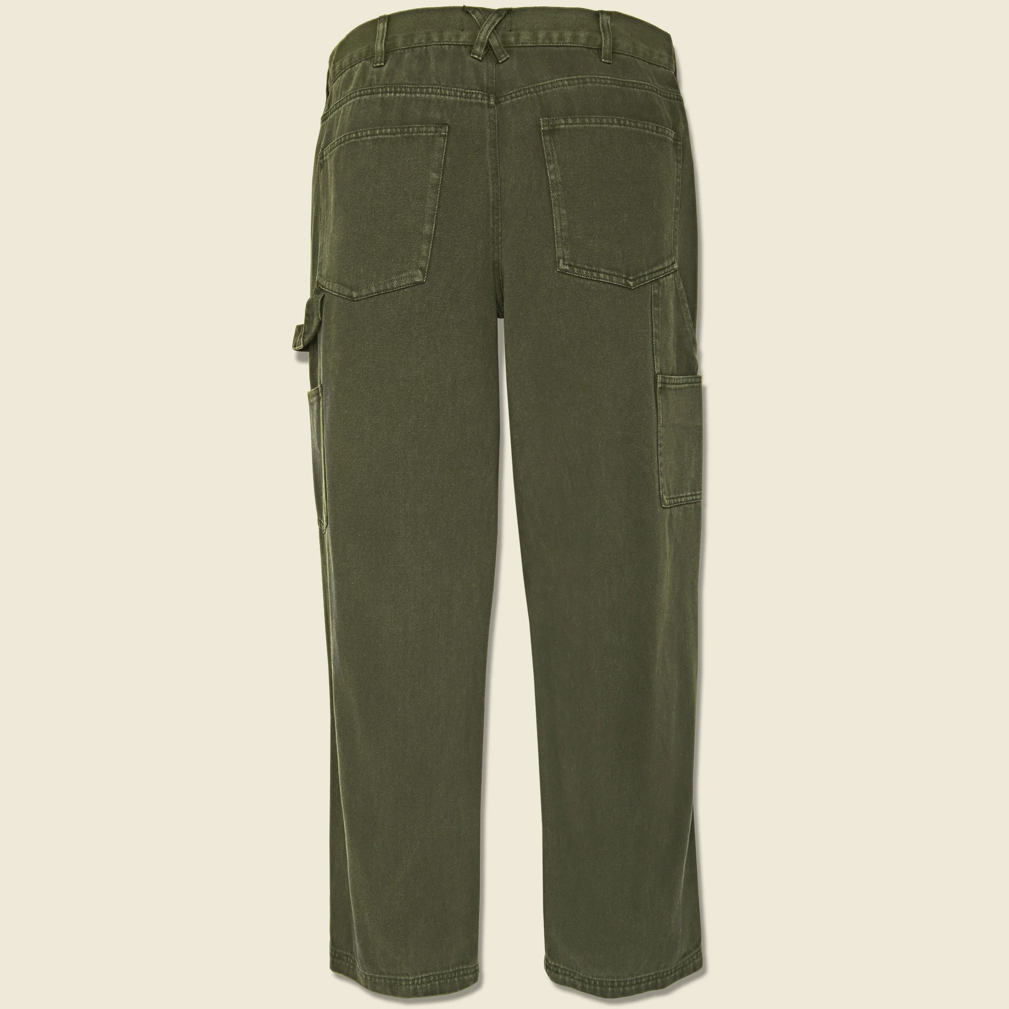 Denim Painter Pant - Military Olive - Image 2