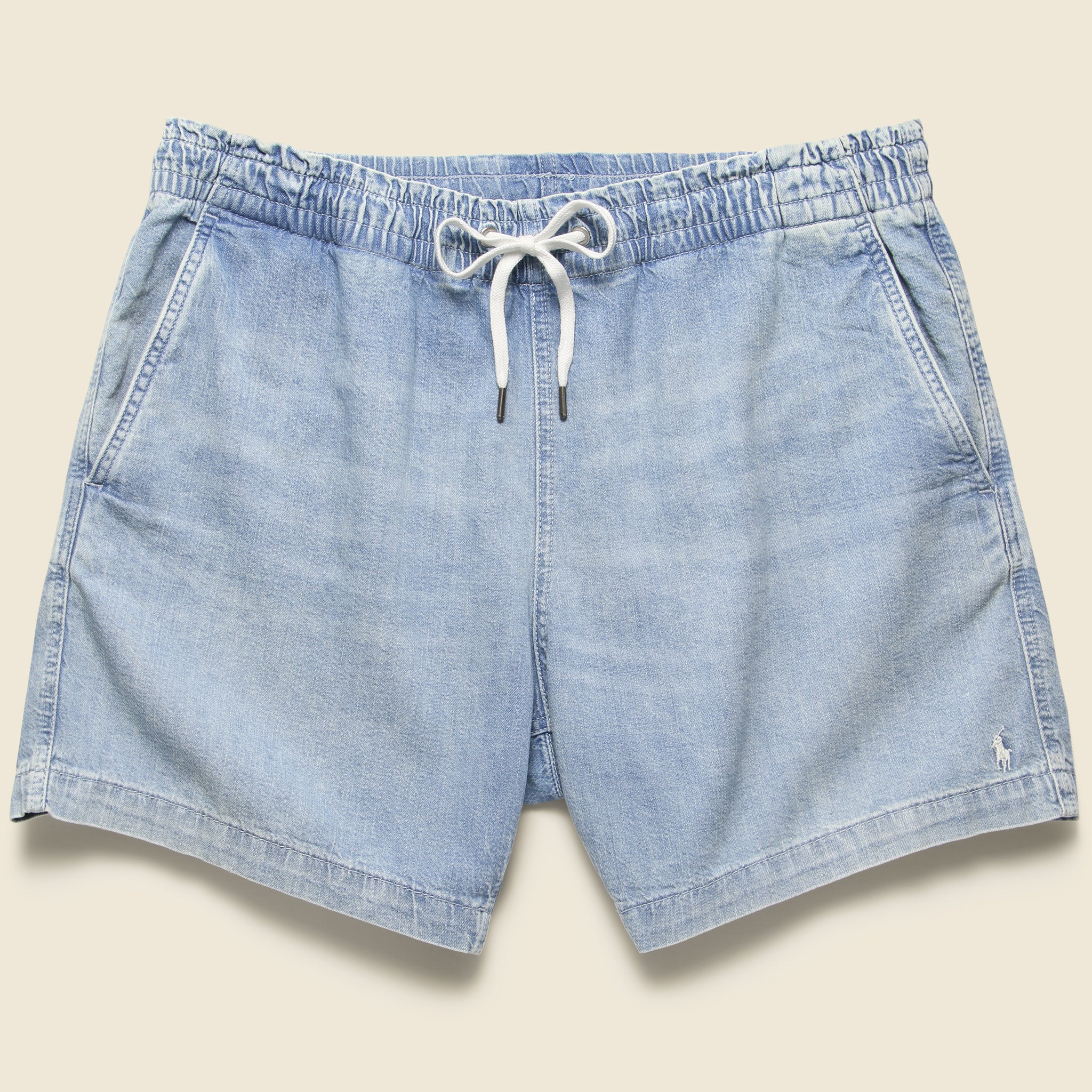 Denim Pull-On Short - Light Wash