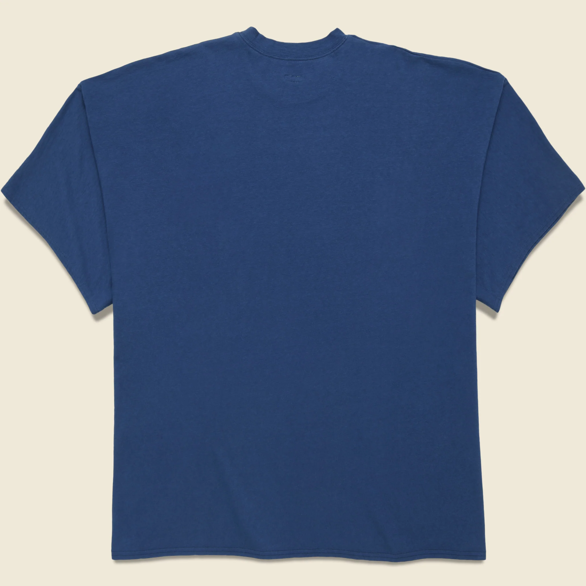 Denim Repair Huge Tee - Navy - Image 2