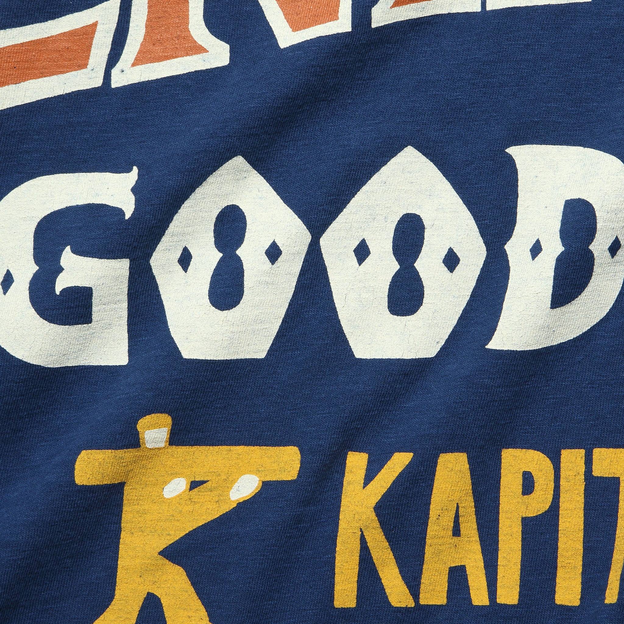 Denim Repair Huge Tee - Navy - Image 3