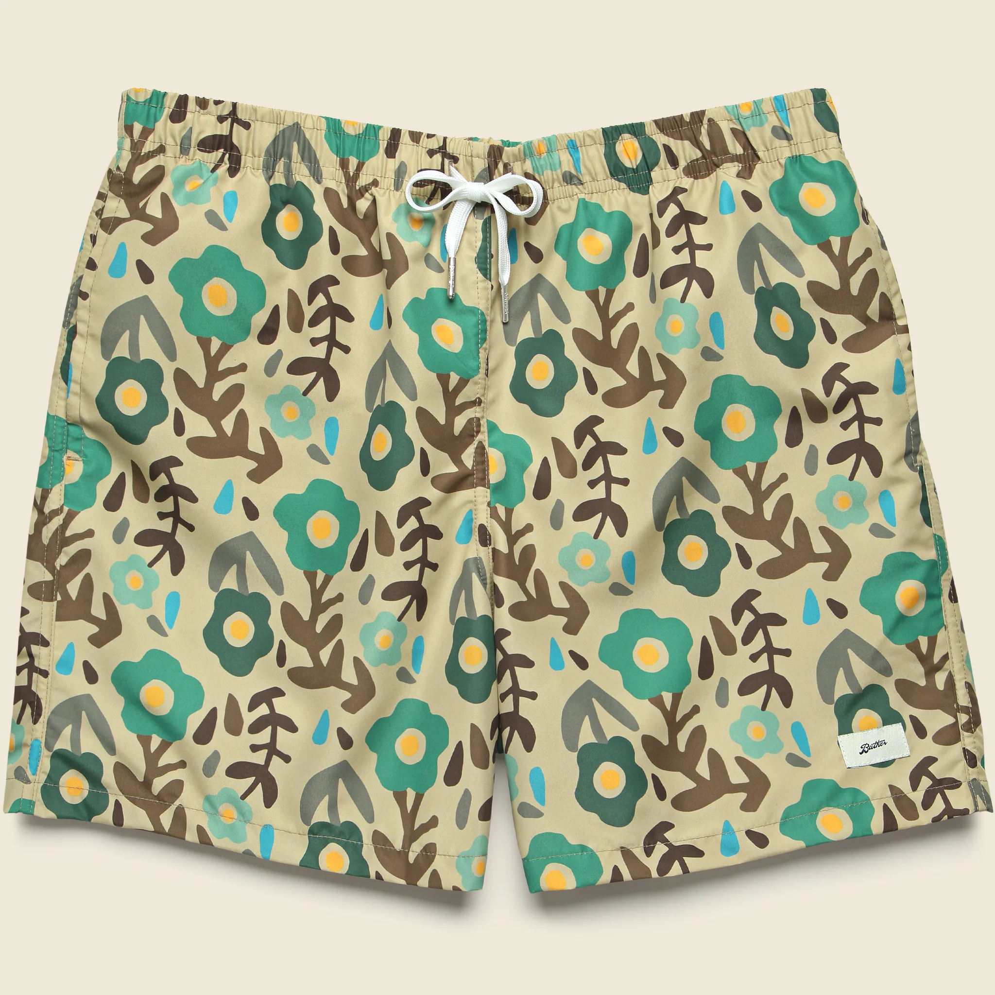 5.5" Desert Meadow Swim Trunks - Multi