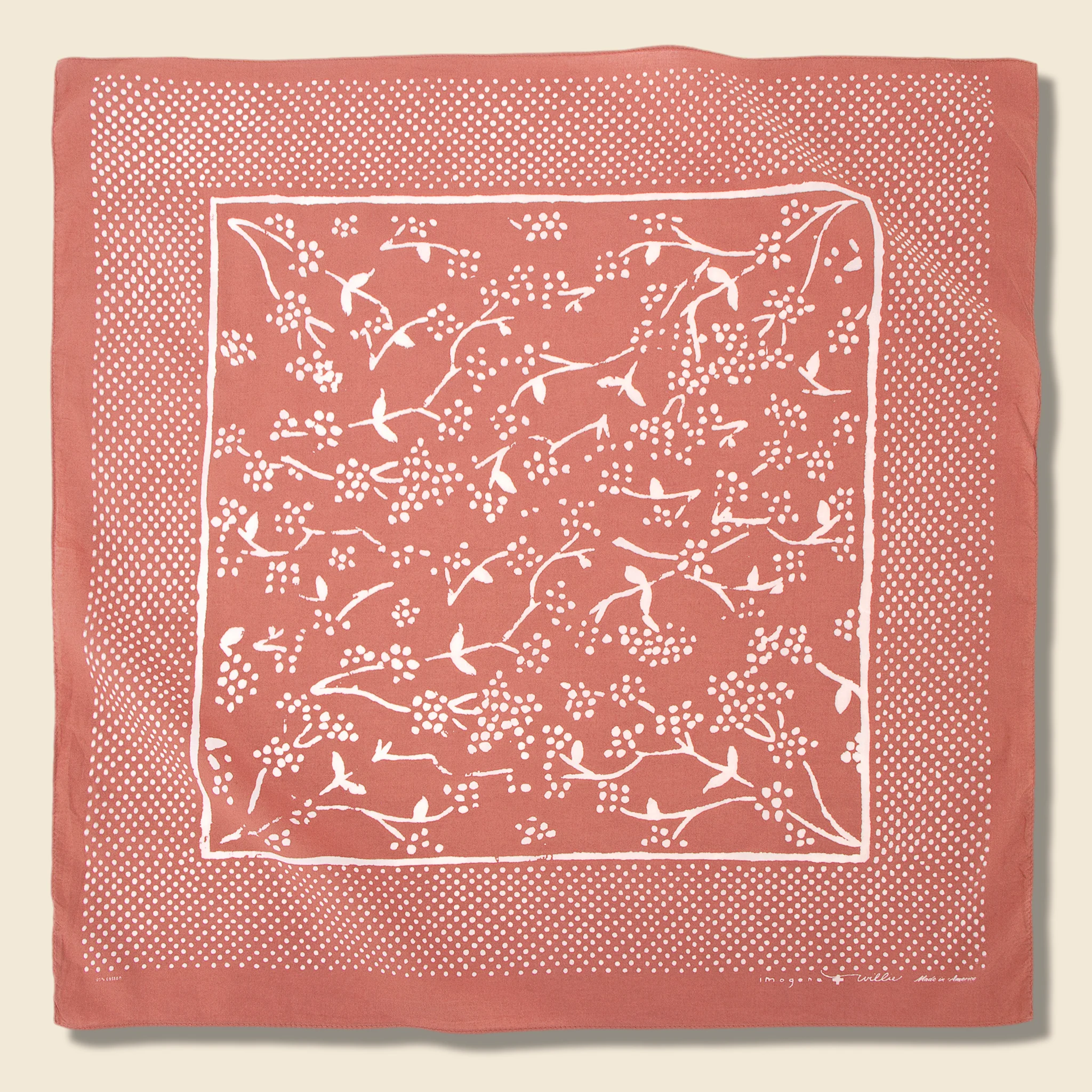 Desert Rose Bandana - Faded Pink