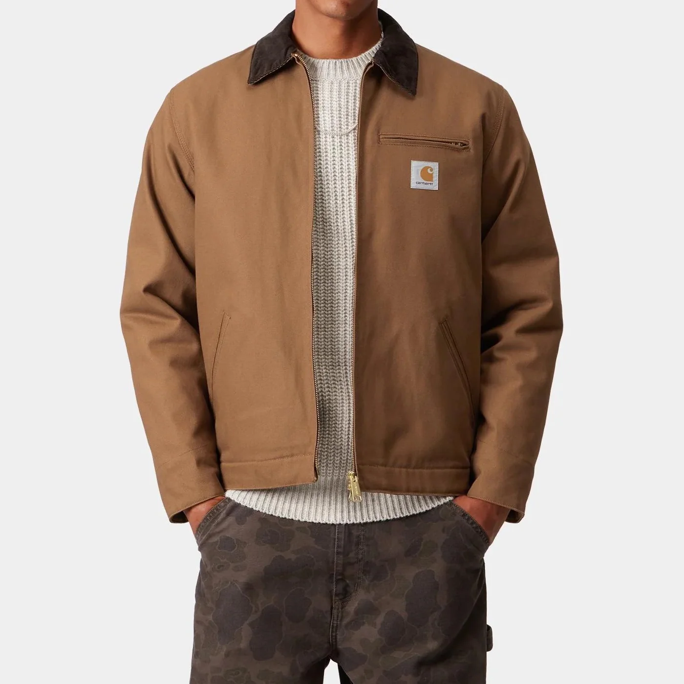 Blanket Lined Detroit Jacket - Hamilton Brown - Image 2