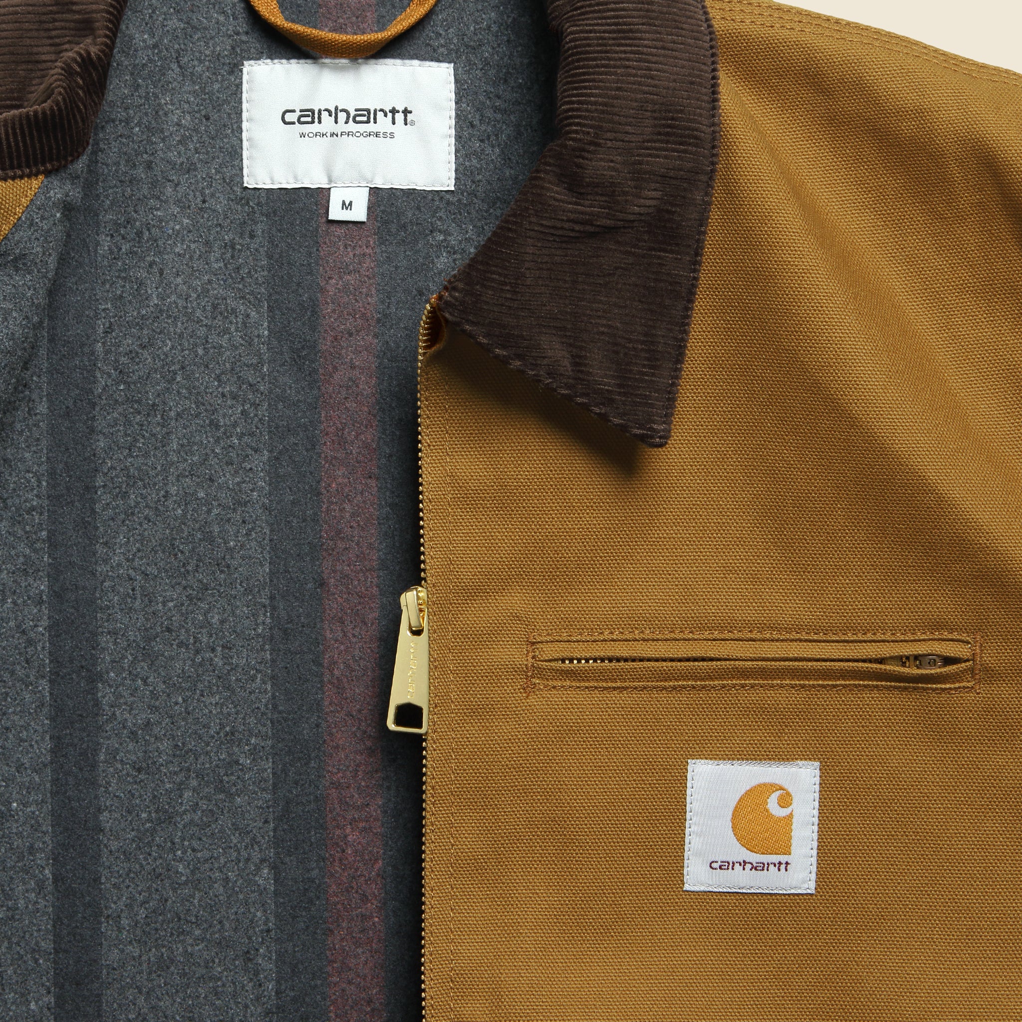 Blanket Lined Detroit Jacket - Hamilton Brown - Image 3
