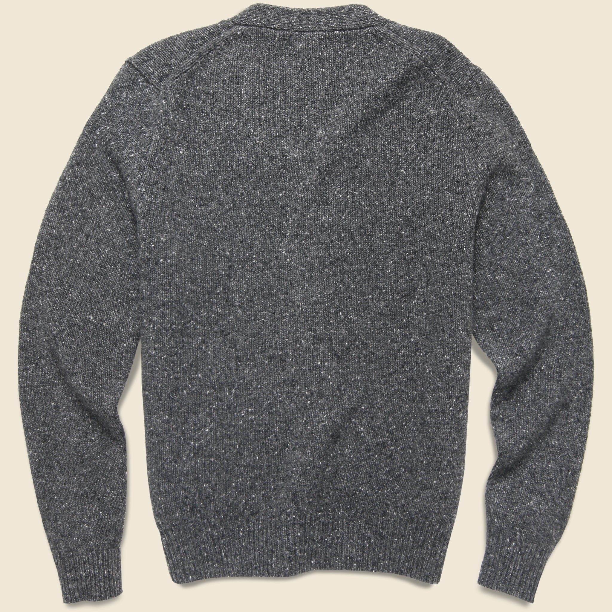 Donegal Cardigan - Charcoal - Image 2