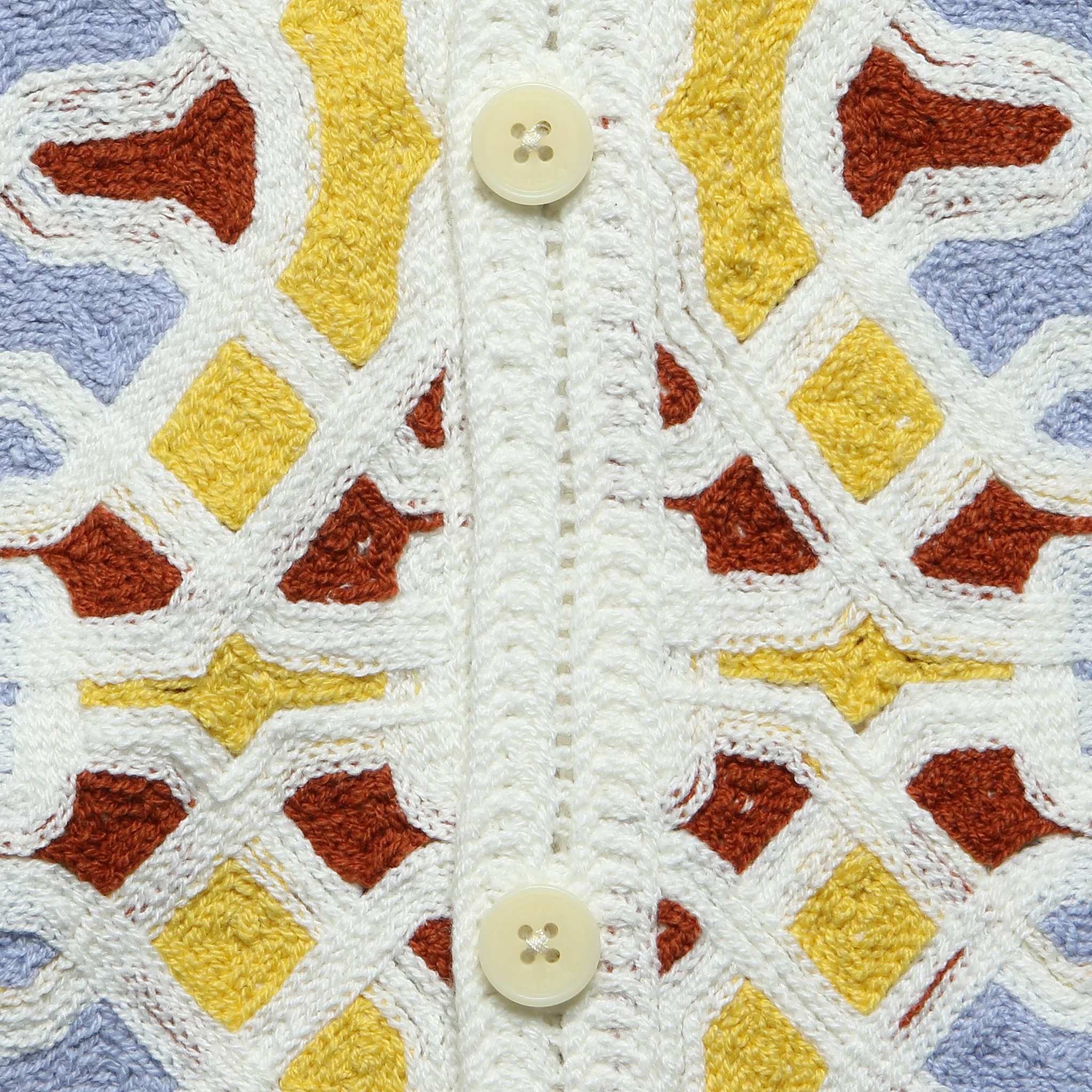 Dorset Crochet Shirt - Ecru - Image 3