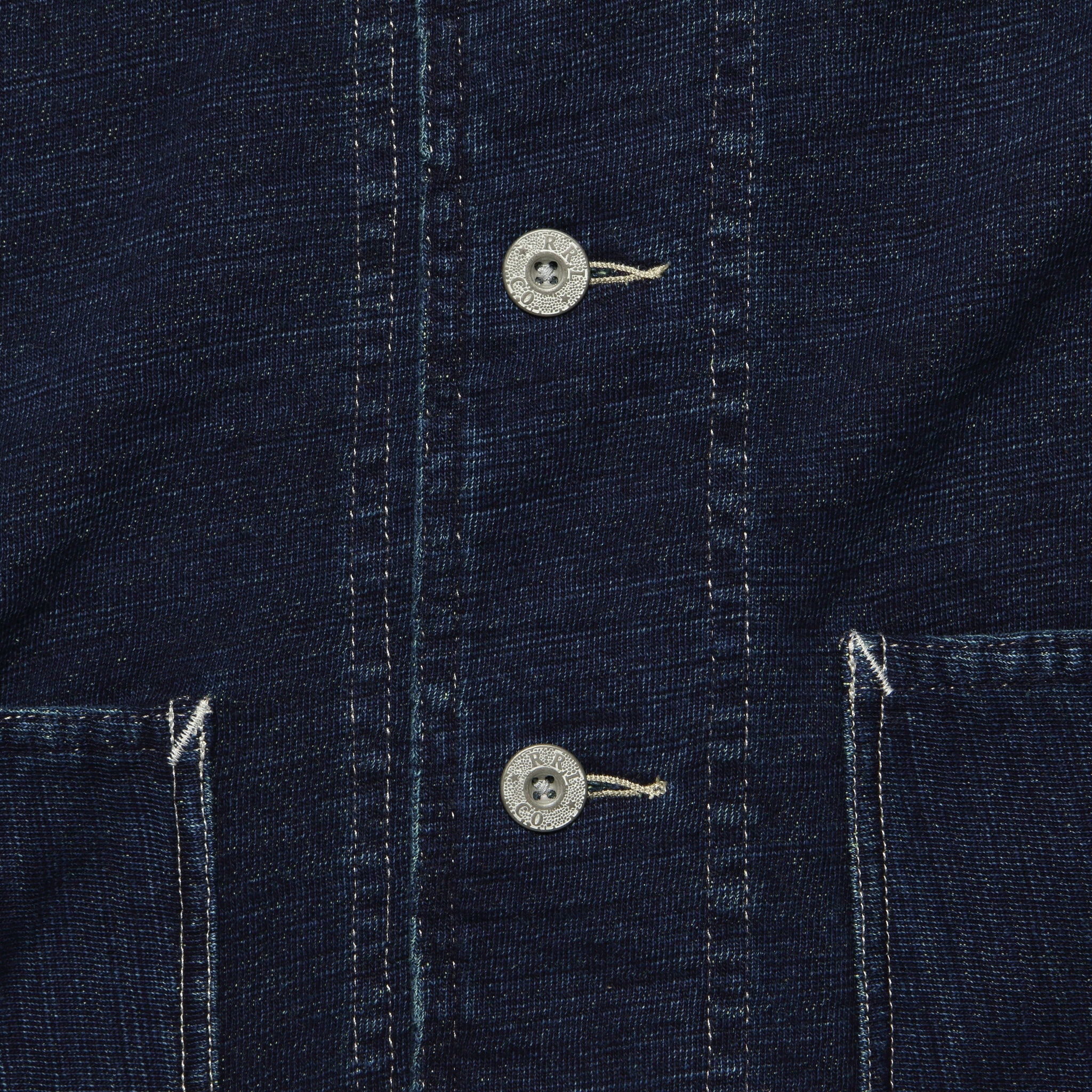 Dungaree Cardigan - Indigo - Image 3