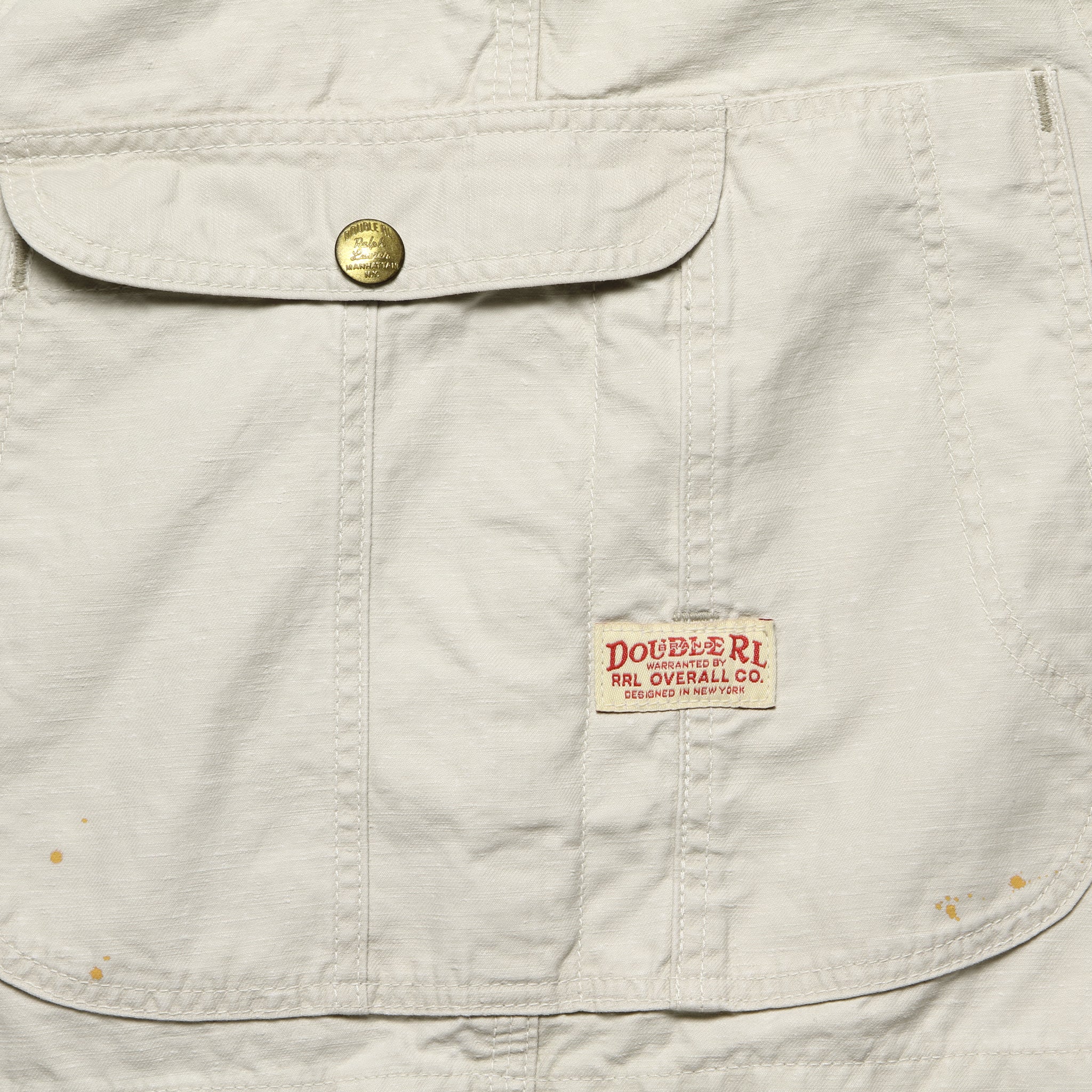 Durham Patchwork Overall - Repaired White - Image 3