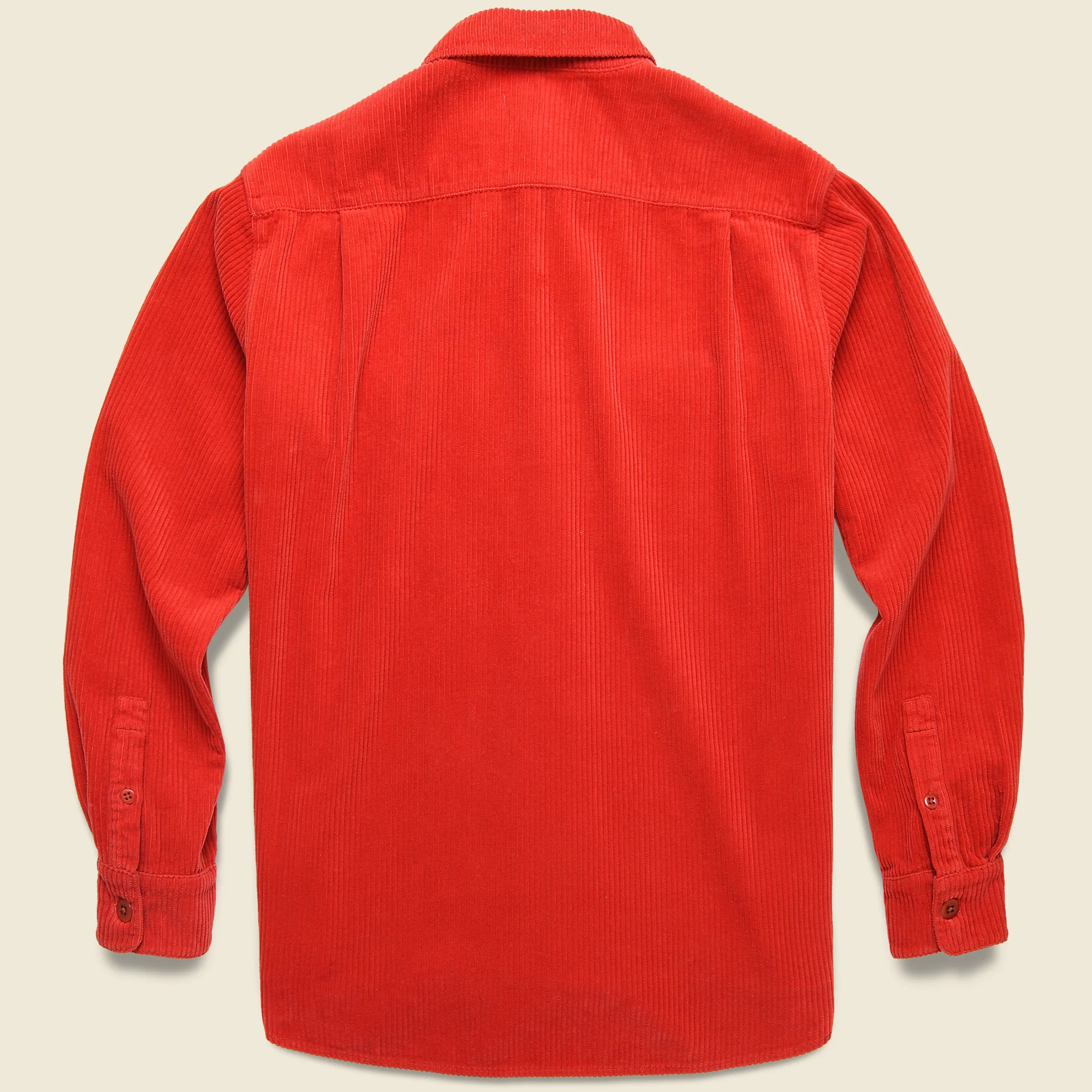 Easy Cord Shirt - Cardinal Red - Image 2