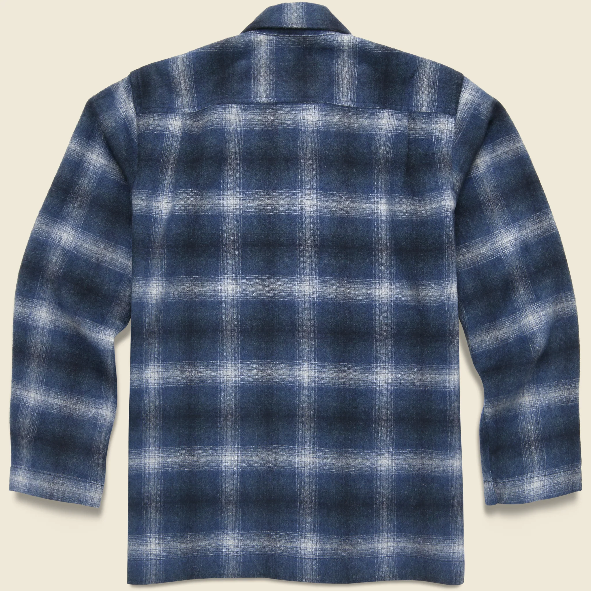 Easy Overshirt - Navy Check - Image 2