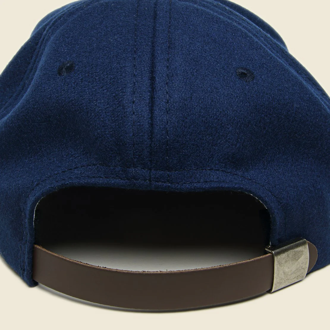 Houston Buffaloes Wool Hat - Navy - Image 2