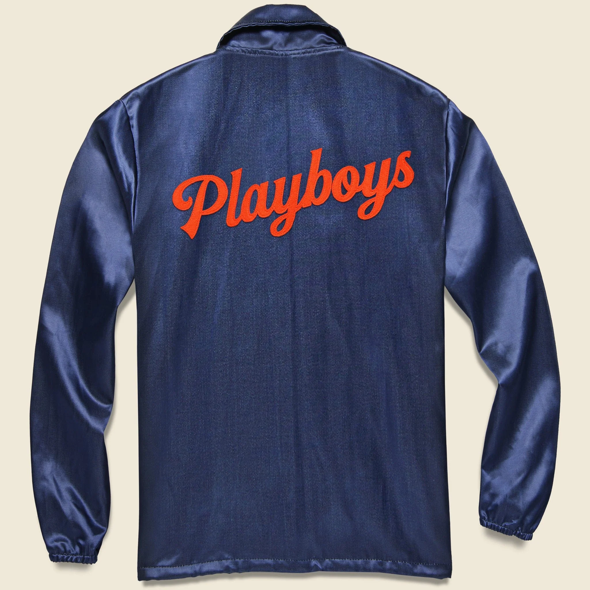 Texas Playboys Satin Windbreaker - Navy - Image 2