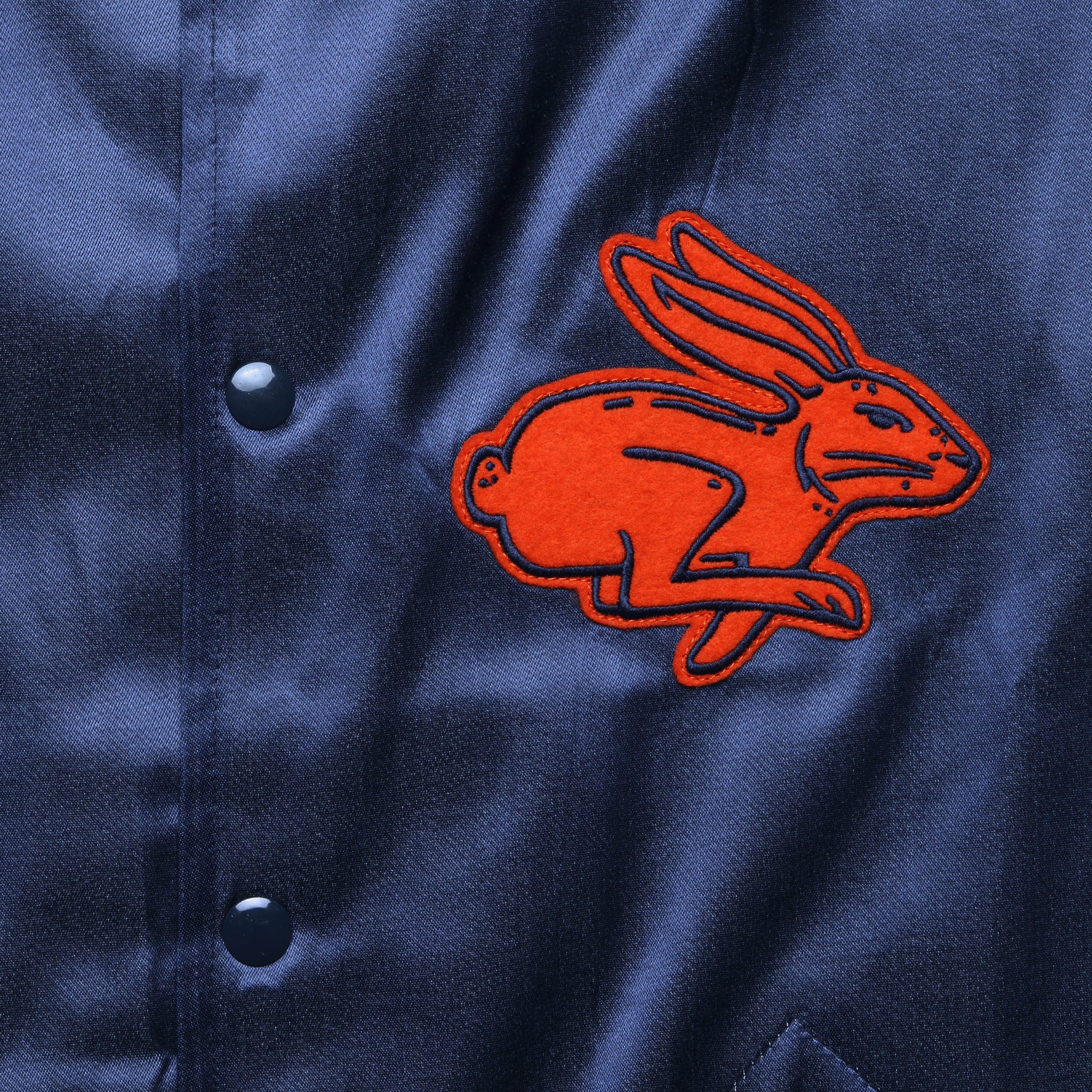 Texas Playboys Satin Windbreaker - Navy - Image 3