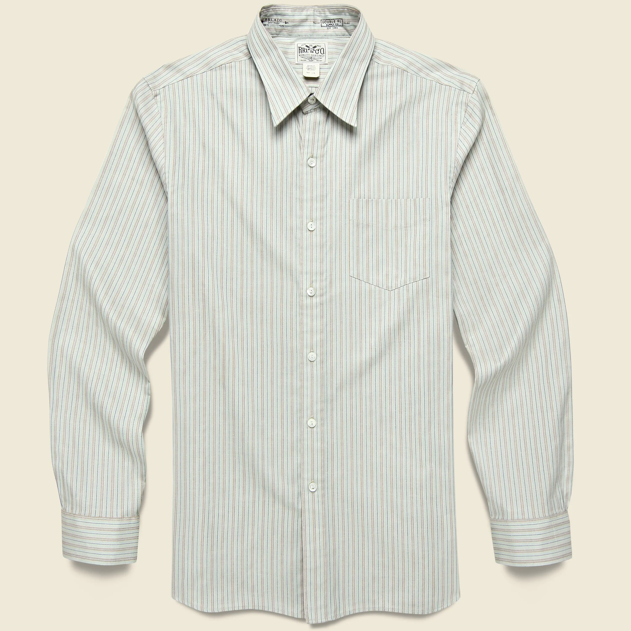 Eli Open Pocket Shirt - Teal/Multi
