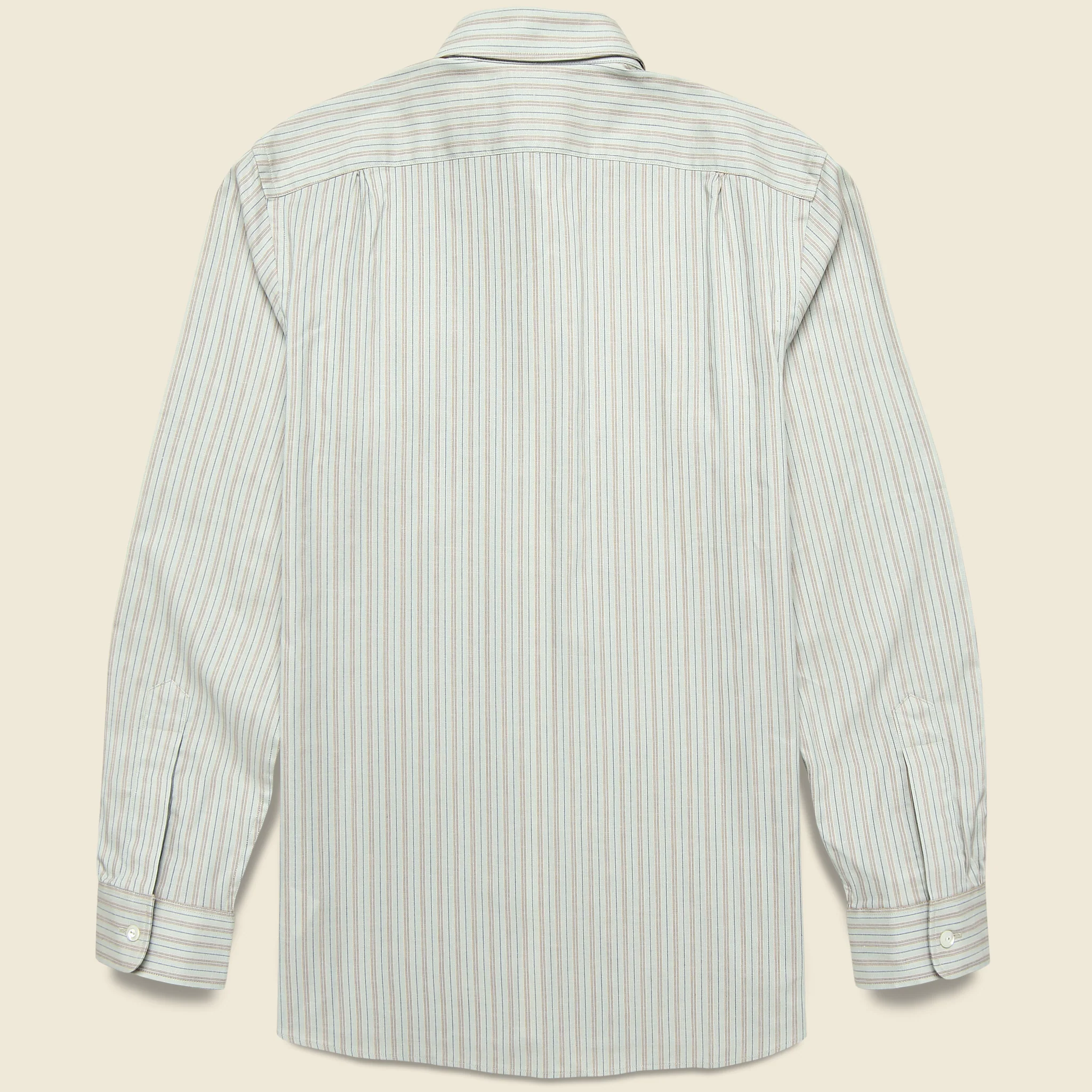 Eli Open Pocket Shirt - Teal/Multi - Image 2