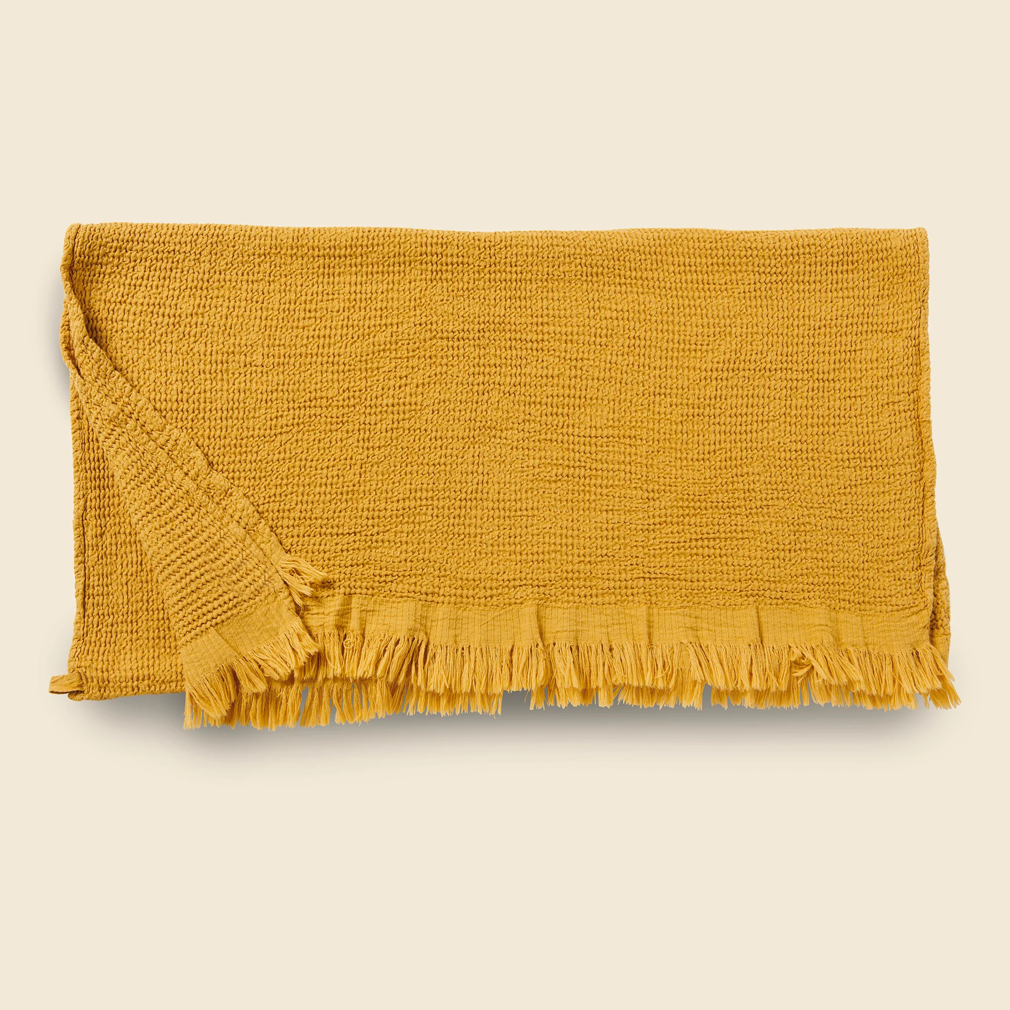 Mustard Ella Bath Towel - Image 2