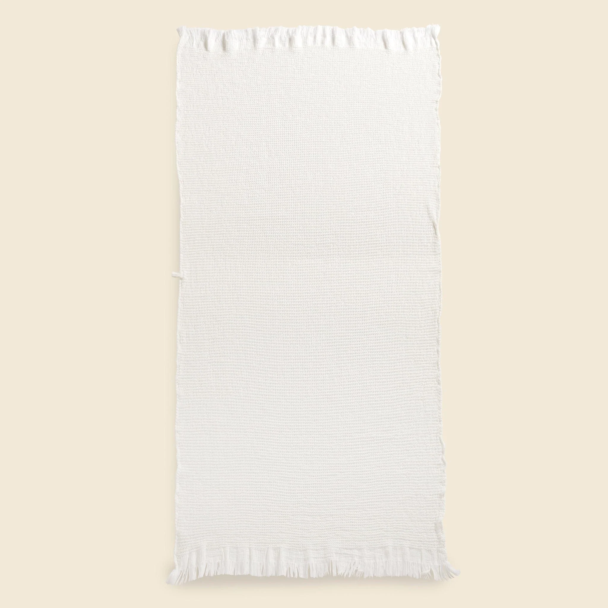 White Ella Bath Towel