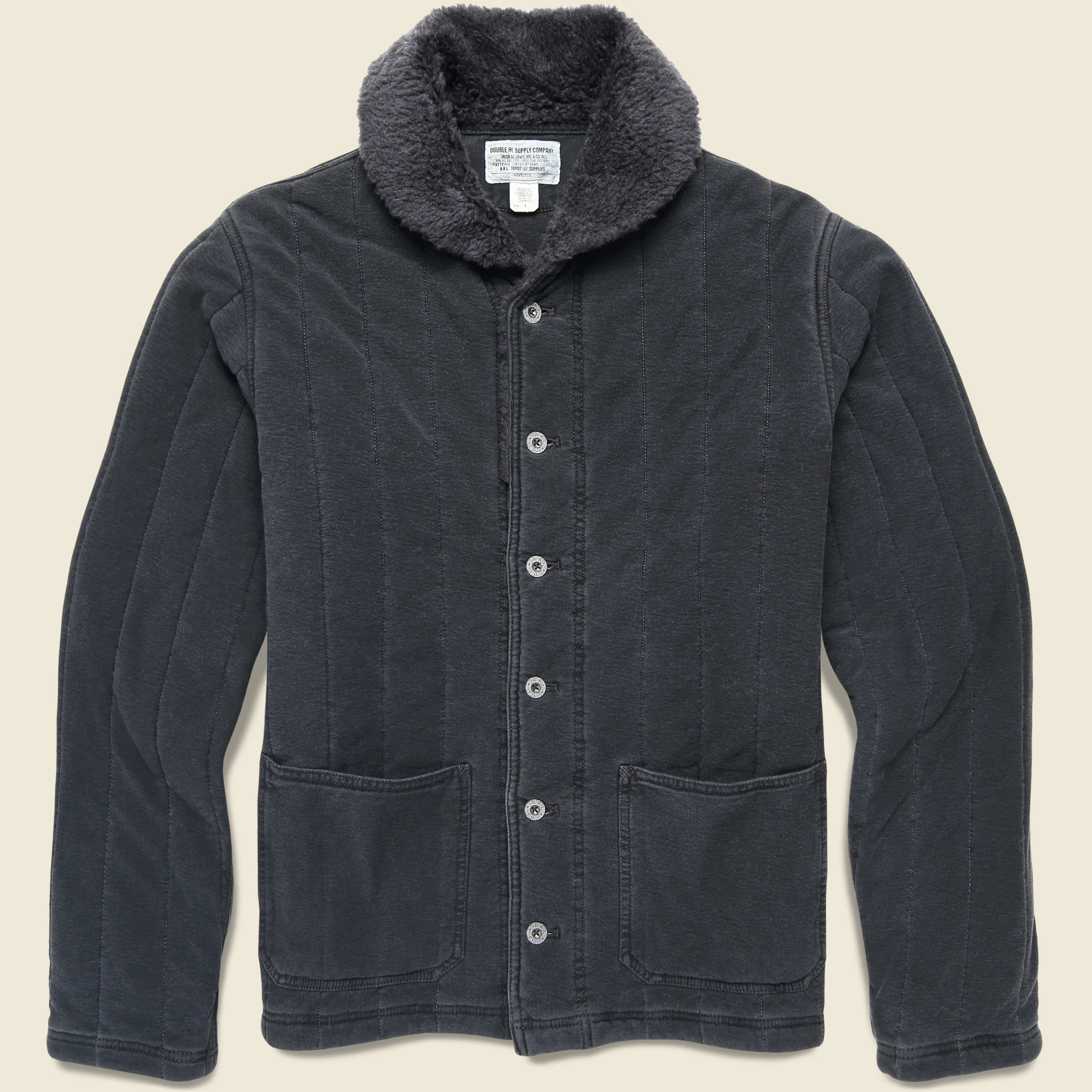 Emil Dungeree Jacket - Black