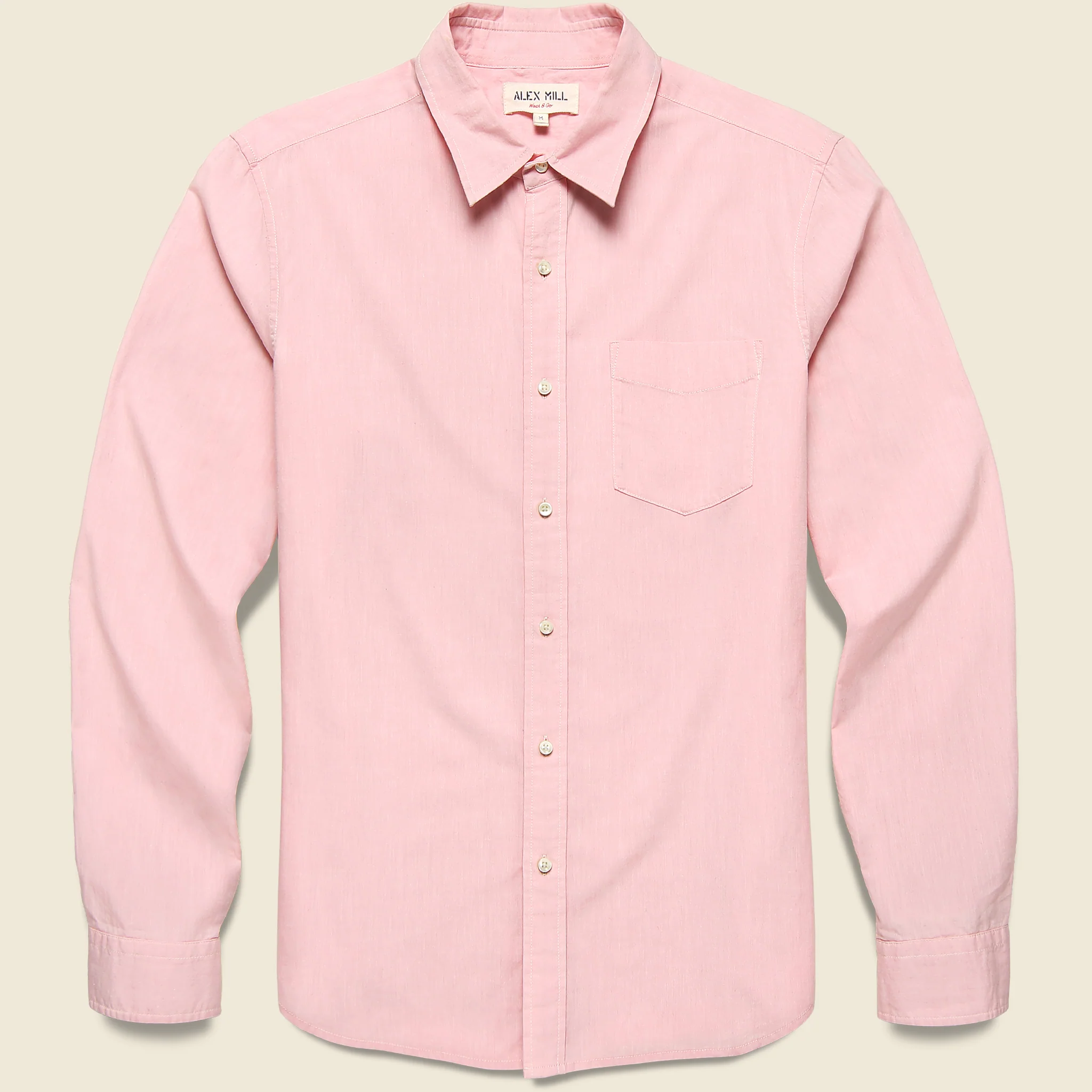 End on End School Shirt - Pink