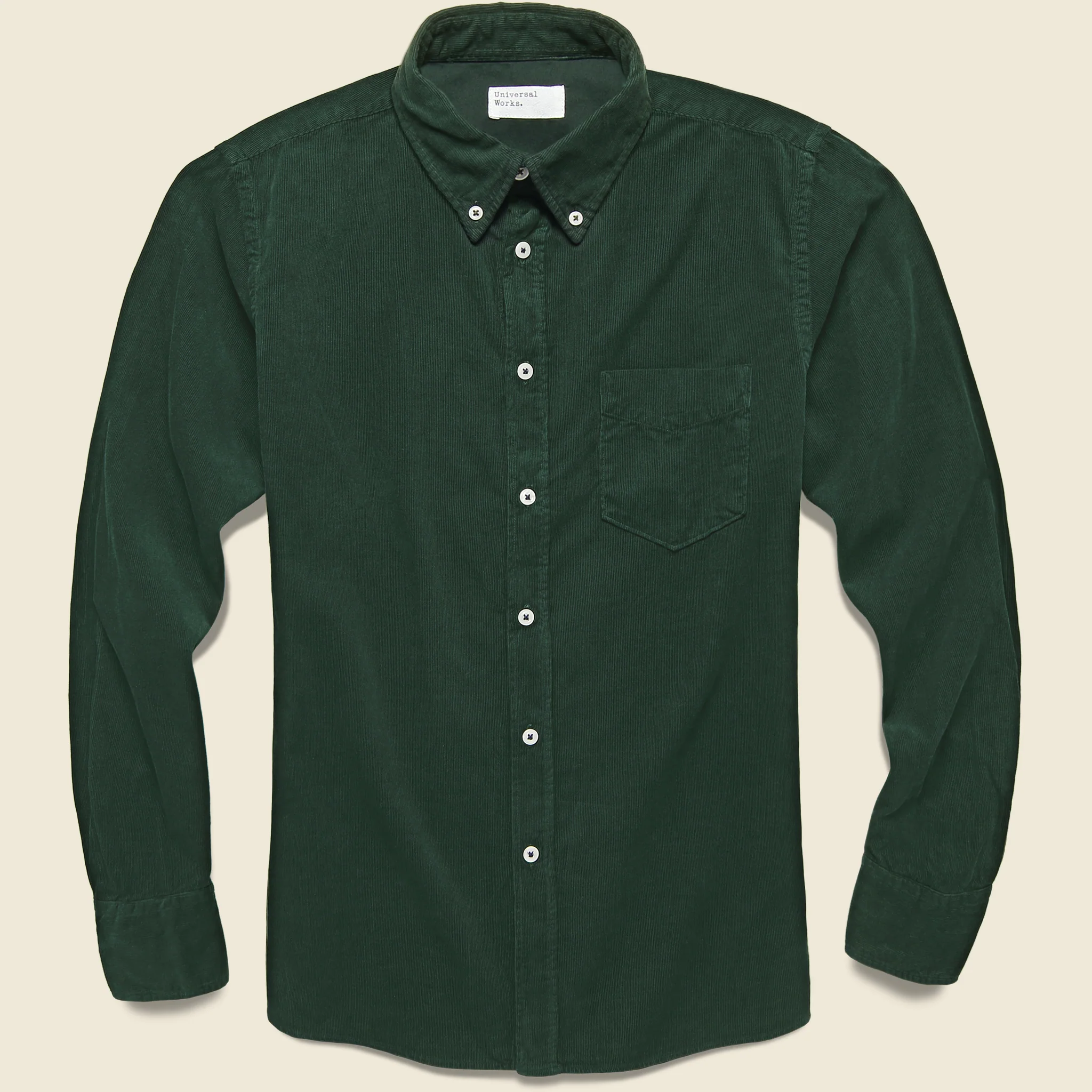 Cord Everyday Shirt - Forest Green