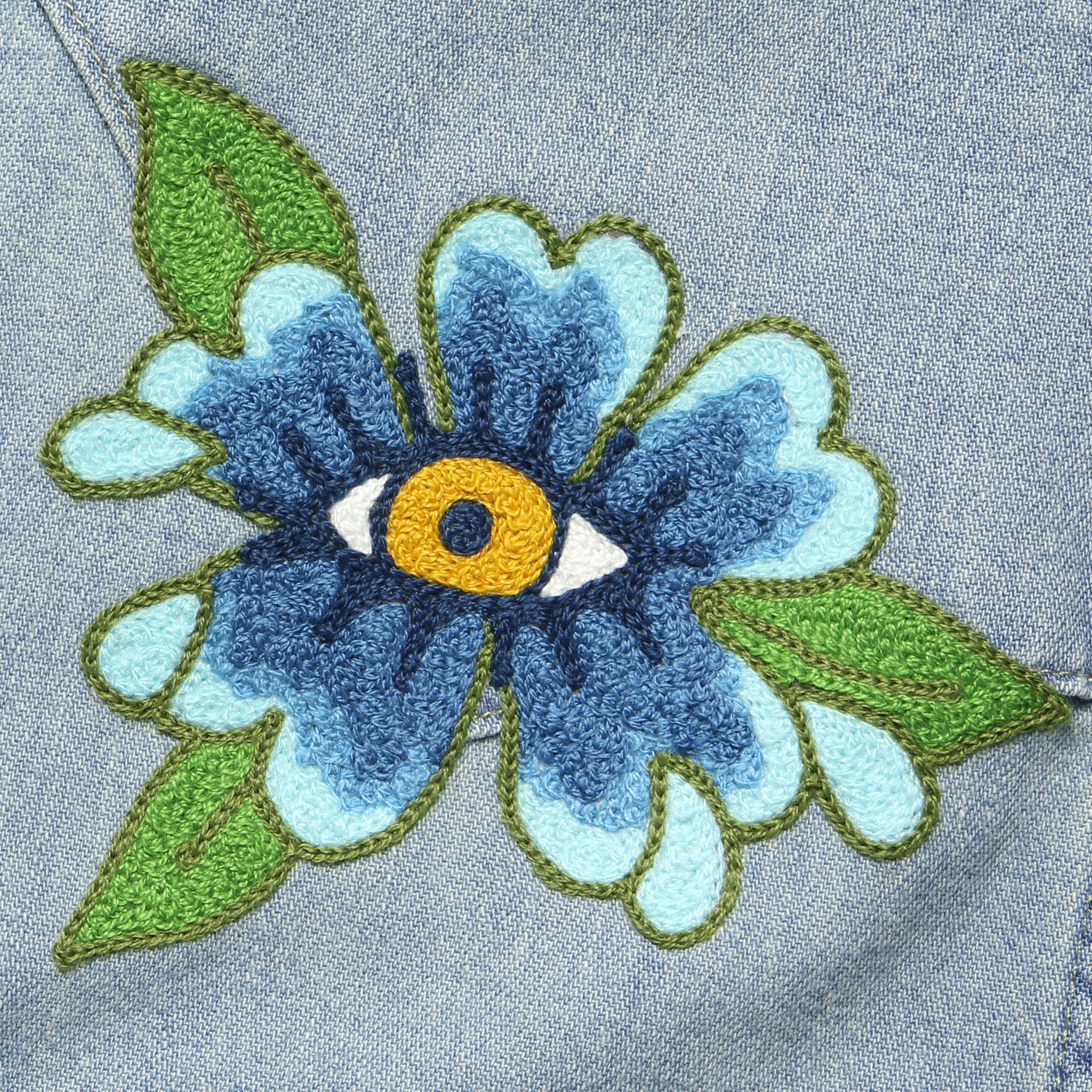 Eye Flowers Western Shirt - Image 4
