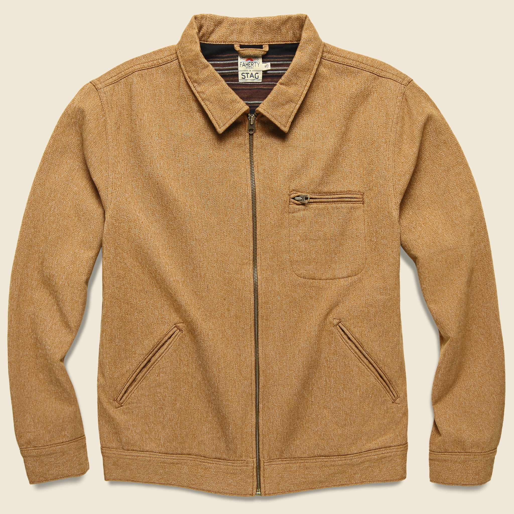 Asbury Jacket - Saddle Brown