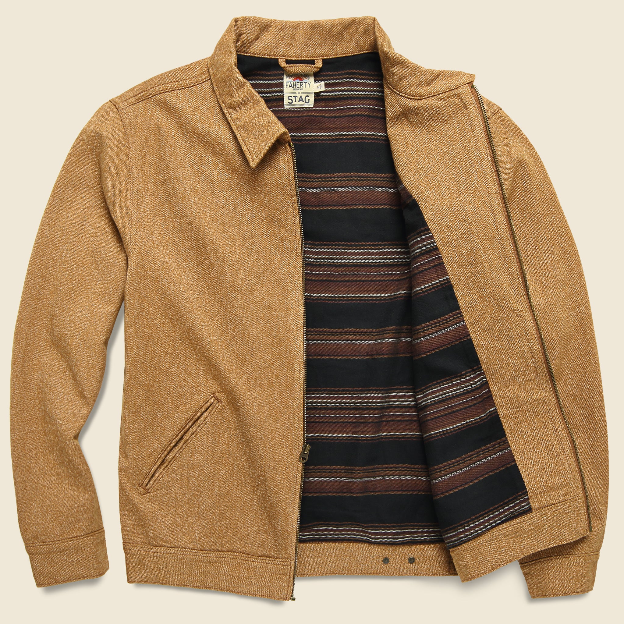 Asbury Jacket - Saddle Brown - Image 2