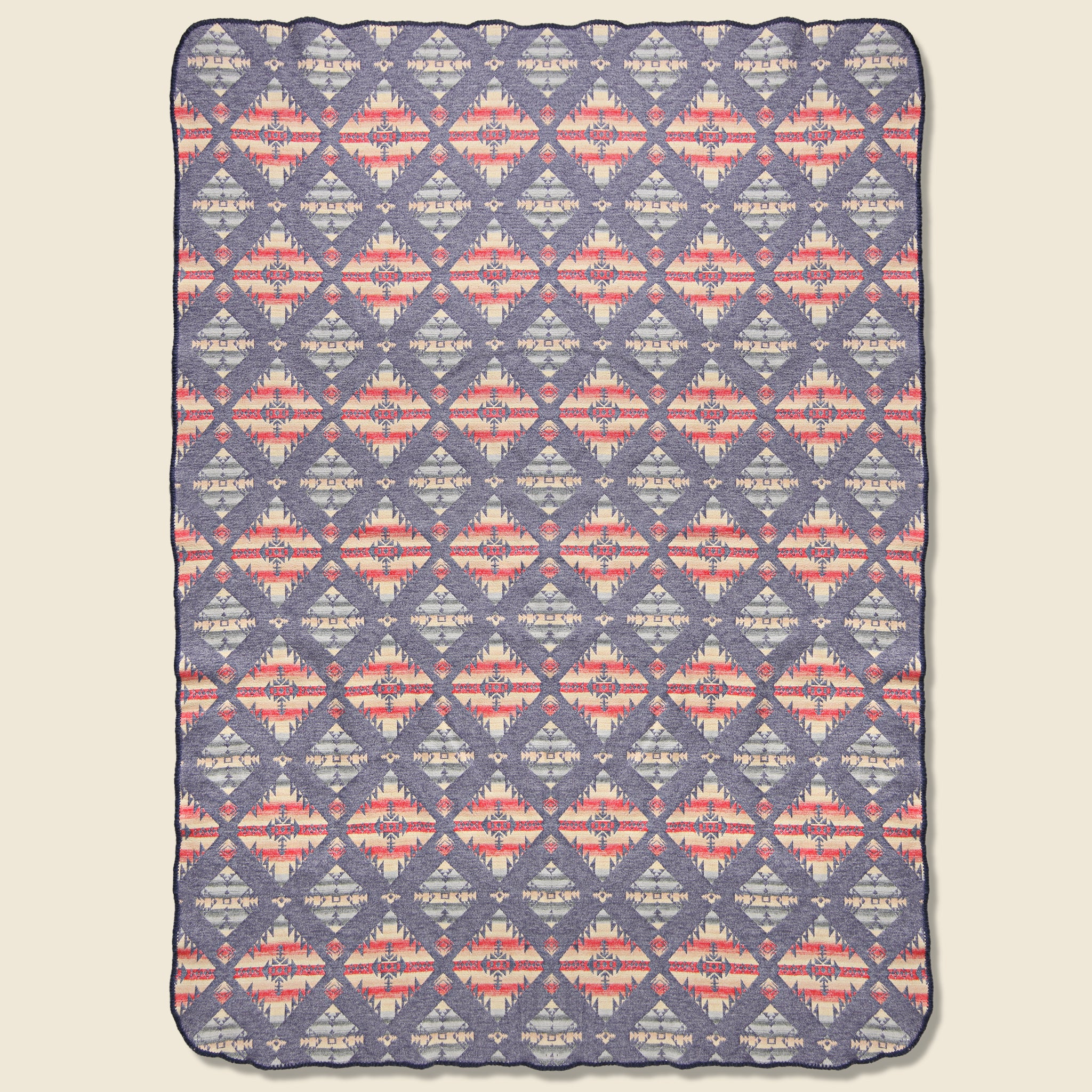 Aspen Sherpa Blanket - Beacon Print - Image 2