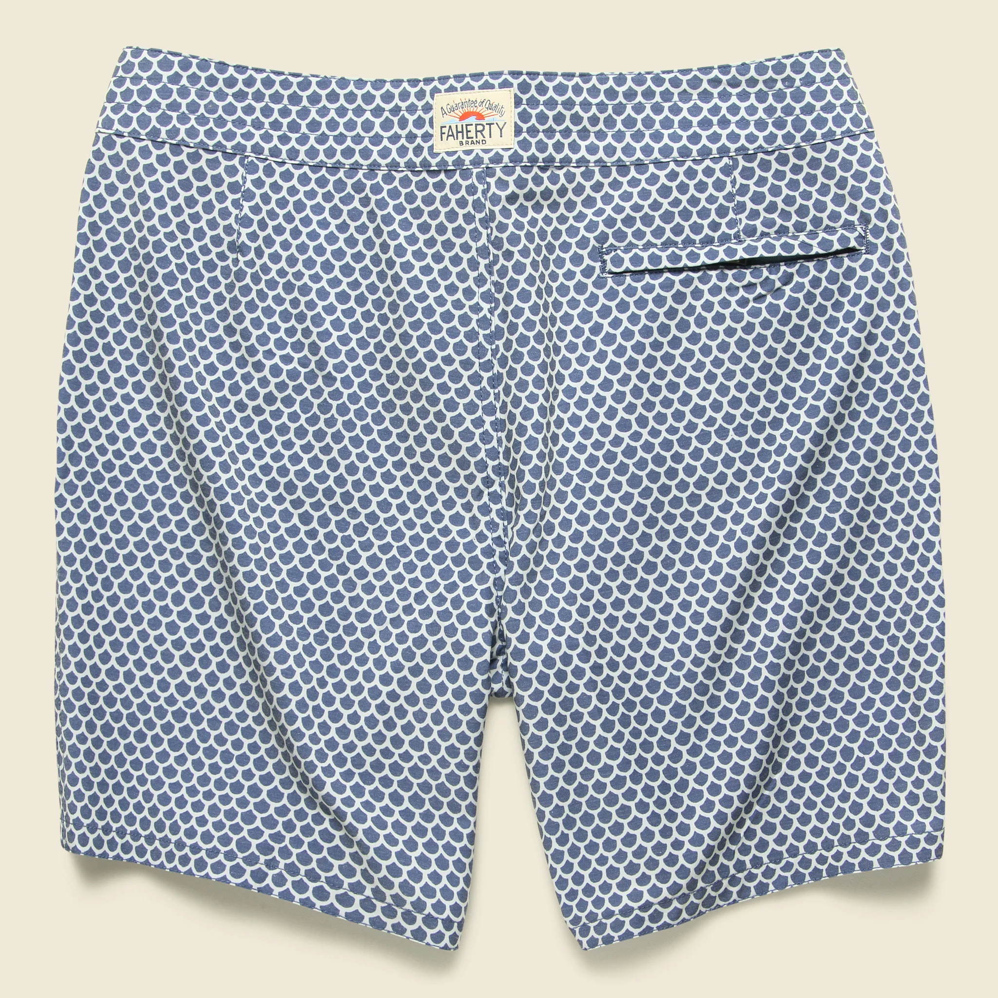 Classic 7-Inch Boardshort - Fish Scale Batik - Image 2