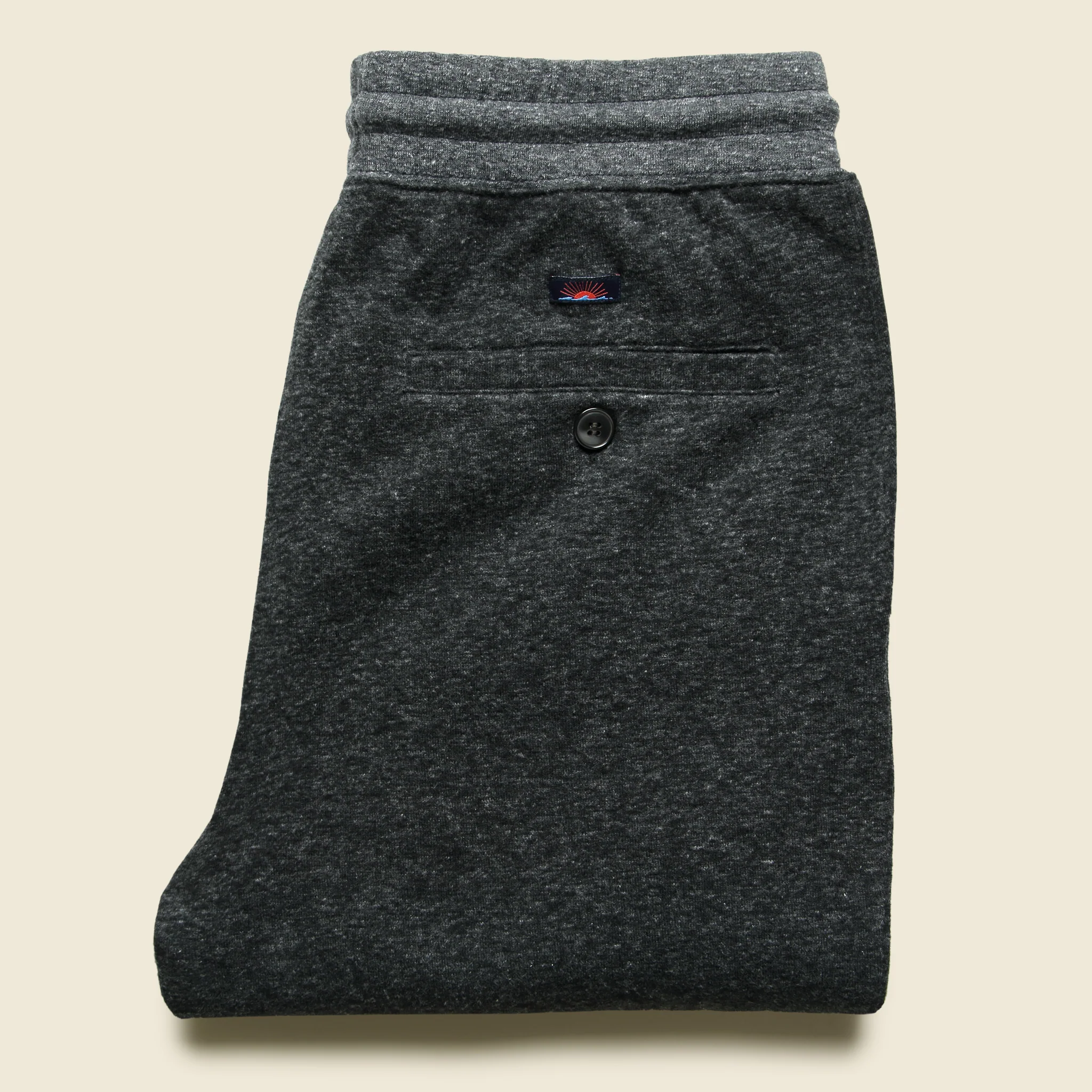 Dual Knit Sweatpant - Washed Black - Image 3