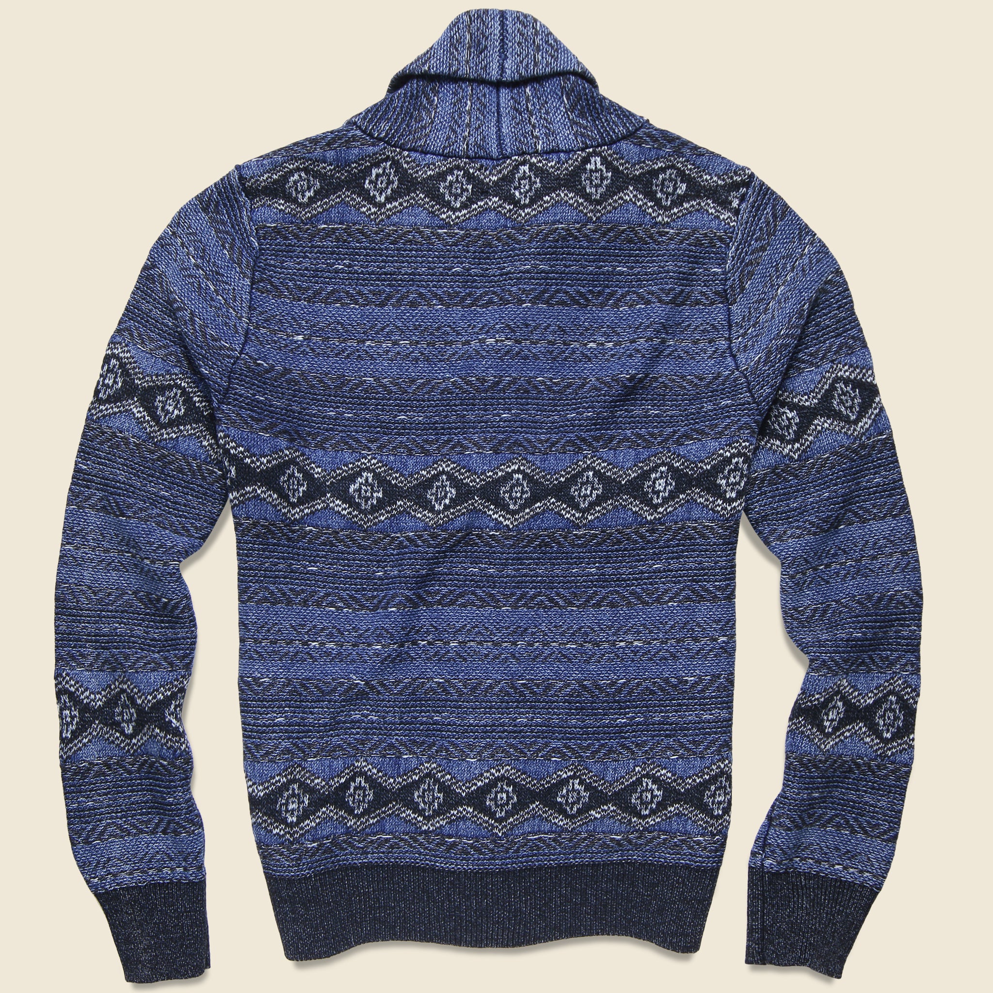 Indigo Shore Cardigan - Mixed Indigo - Image 2