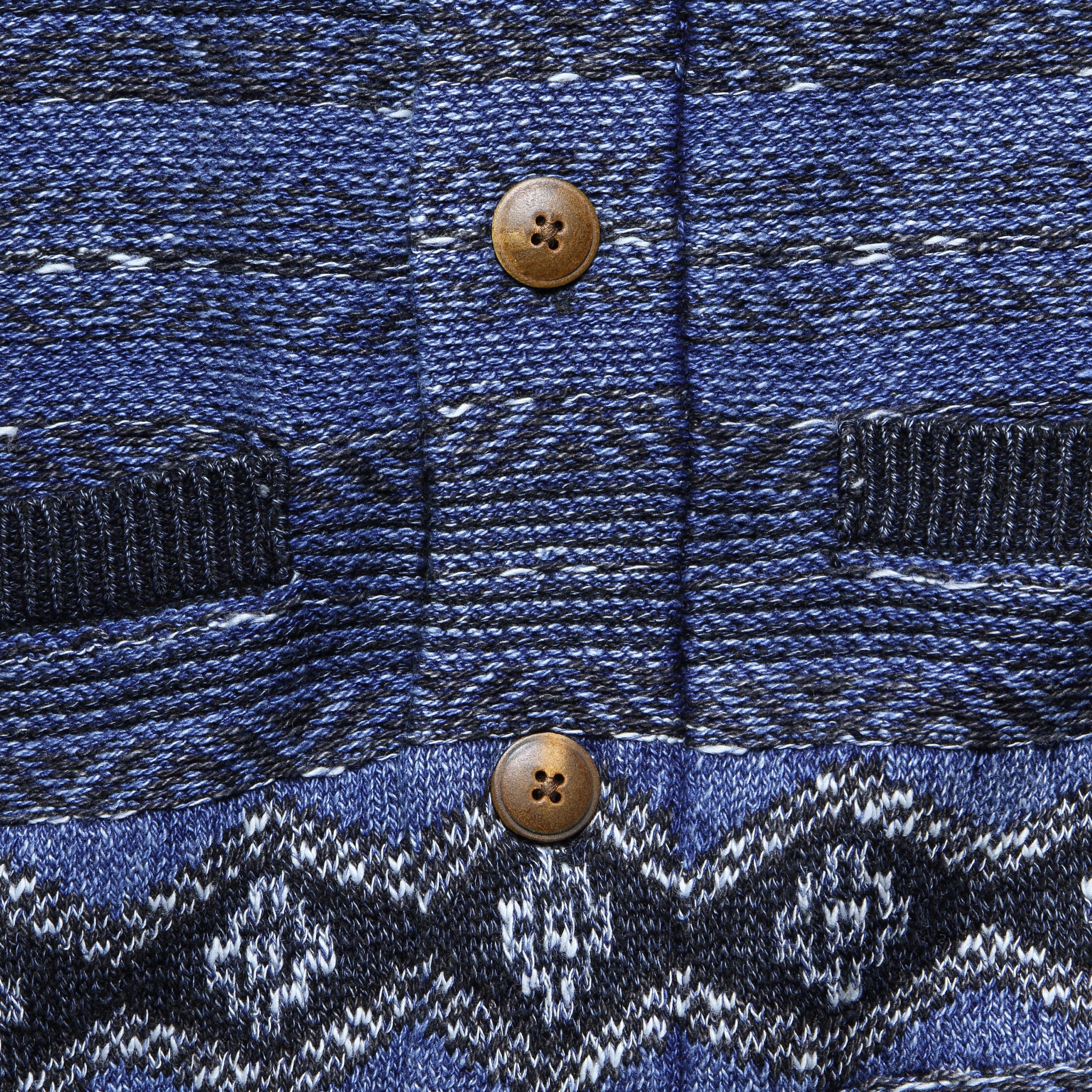 Indigo Shore Cardigan - Mixed Indigo - Image 3