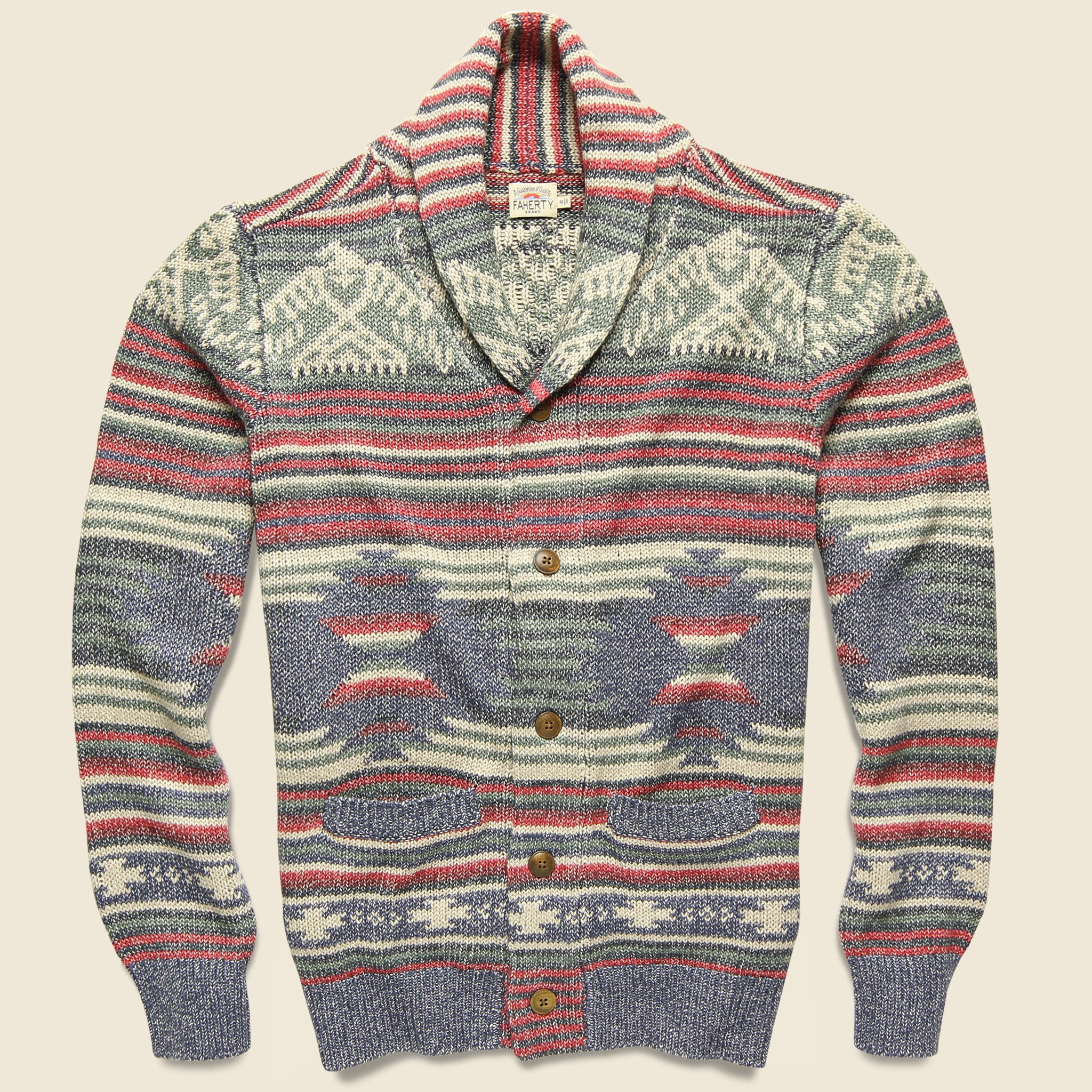 Jacquard Cardigan - Moab Serape